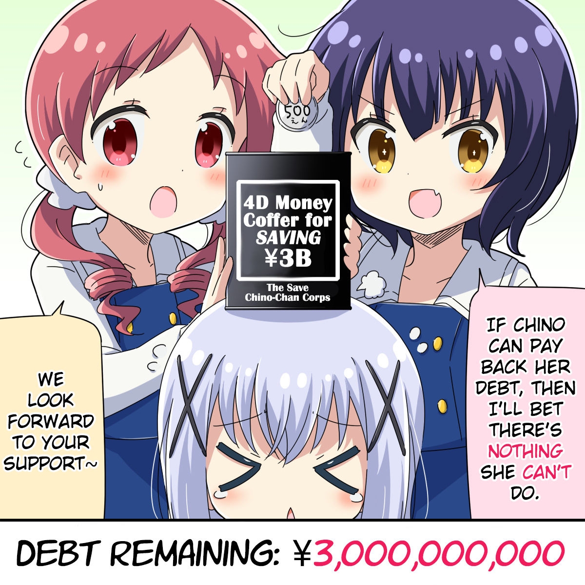 Na! [Chino] Chino-chan Owes 3 Billion Yen in Debt 4