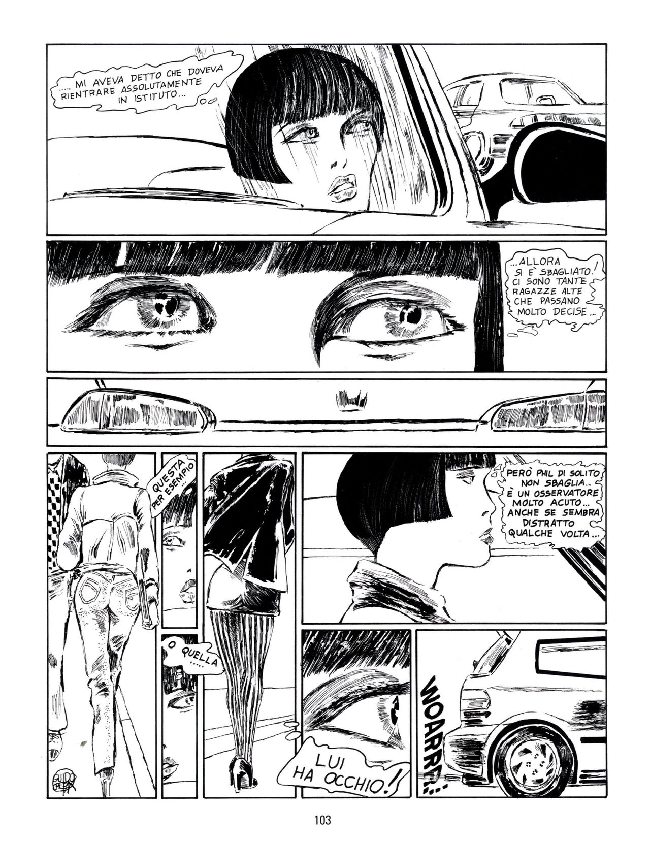 [Guido Crepax] Erotica Fumetti #29 : Arrivederci Valentina? : Verso una nuova vita [Italian] 106