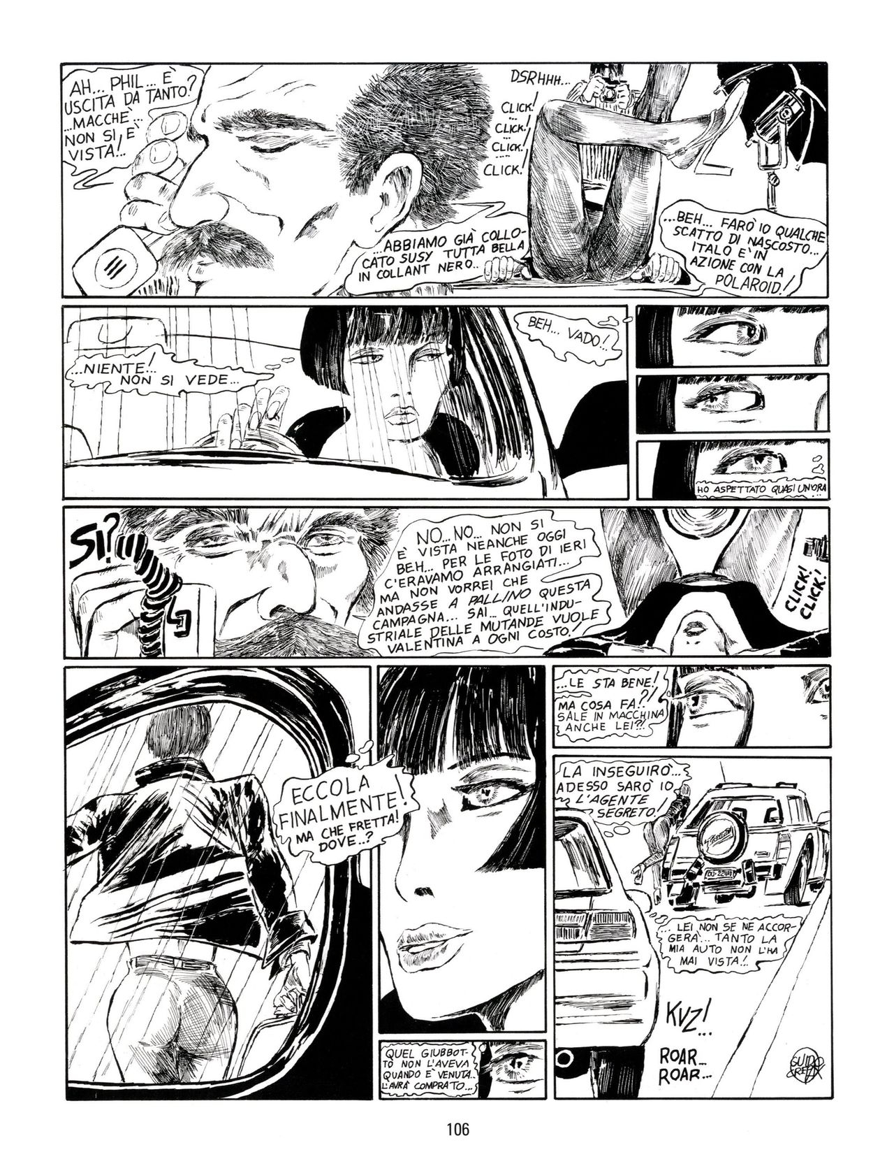 [Guido Crepax] Erotica Fumetti #29 : Arrivederci Valentina? : Verso una nuova vita [Italian] 109