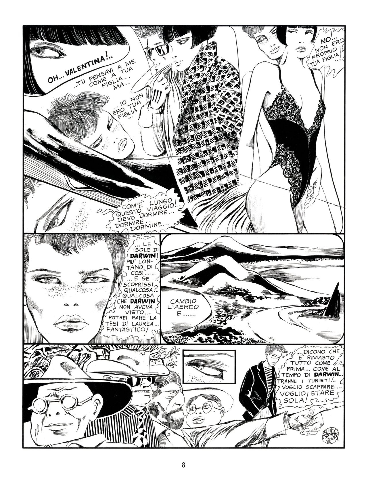 [Guido Crepax] Erotica Fumetti #29 : Arrivederci Valentina? : Verso una nuova vita [Italian] 11