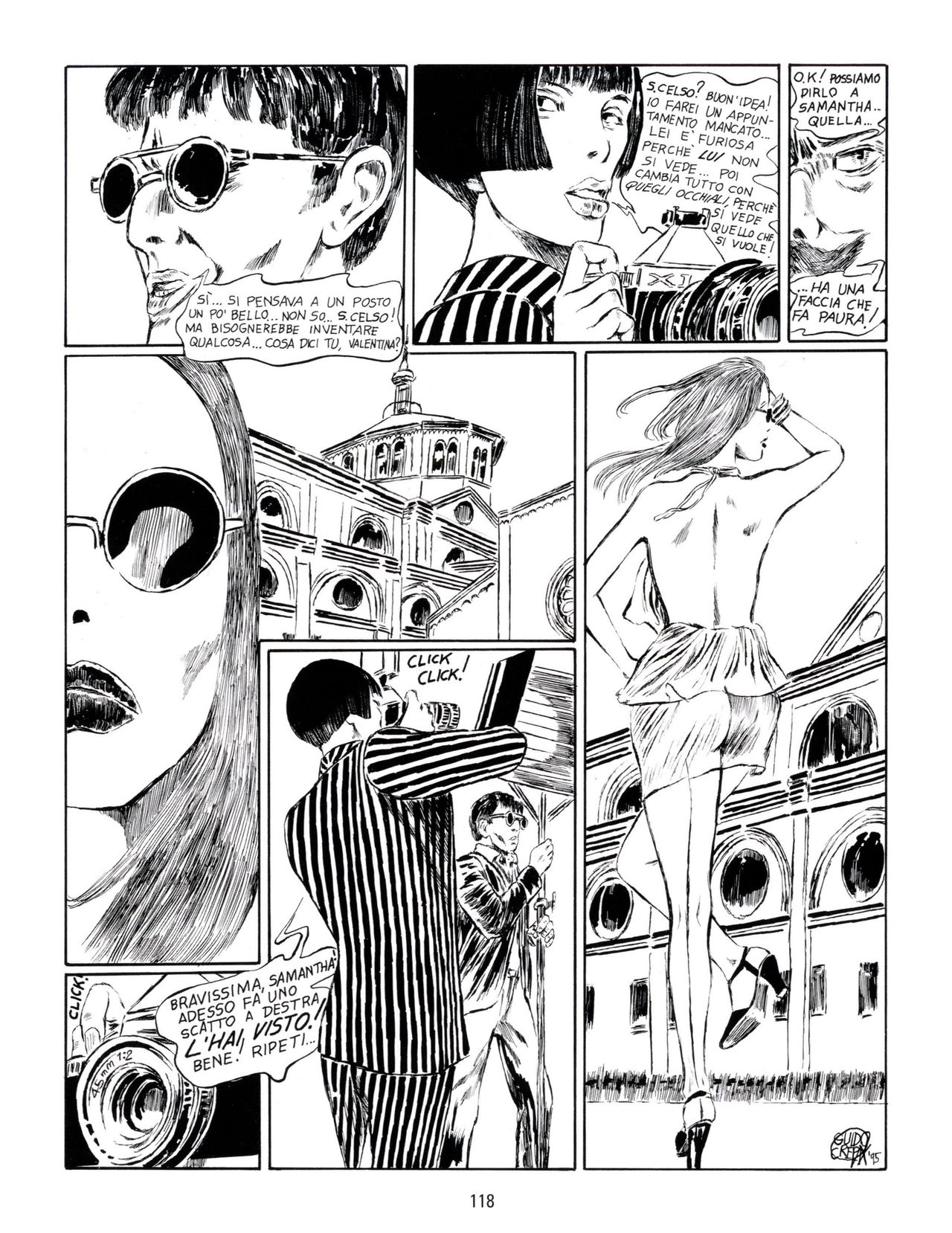 [Guido Crepax] Erotica Fumetti #29 : Arrivederci Valentina? : Verso una nuova vita [Italian] 121