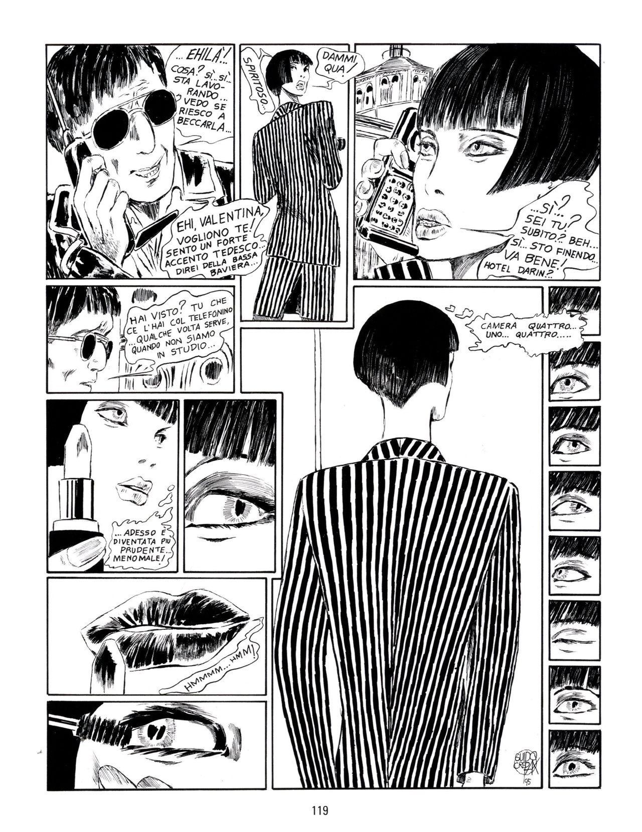 [Guido Crepax] Erotica Fumetti #29 : Arrivederci Valentina? : Verso una nuova vita [Italian] 122