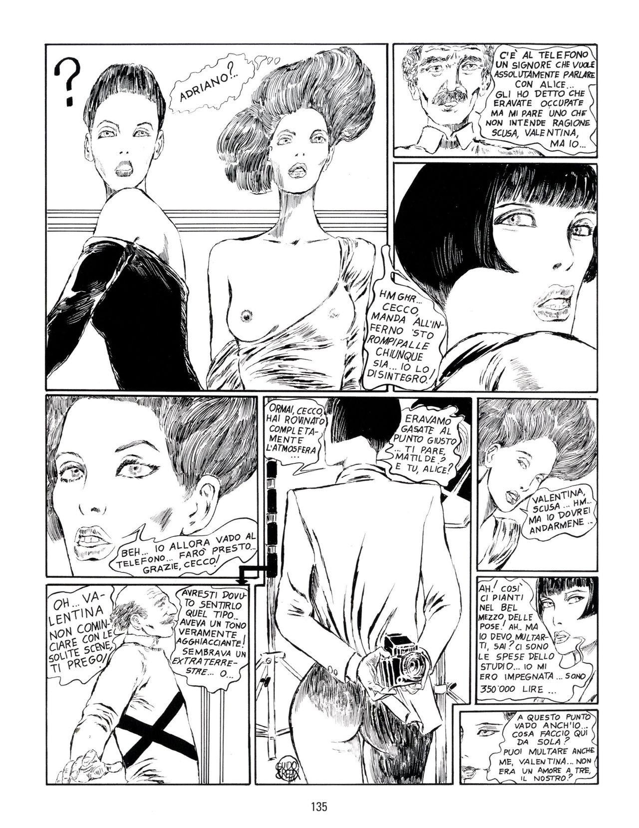 [Guido Crepax] Erotica Fumetti #29 : Arrivederci Valentina? : Verso una nuova vita [Italian] 138