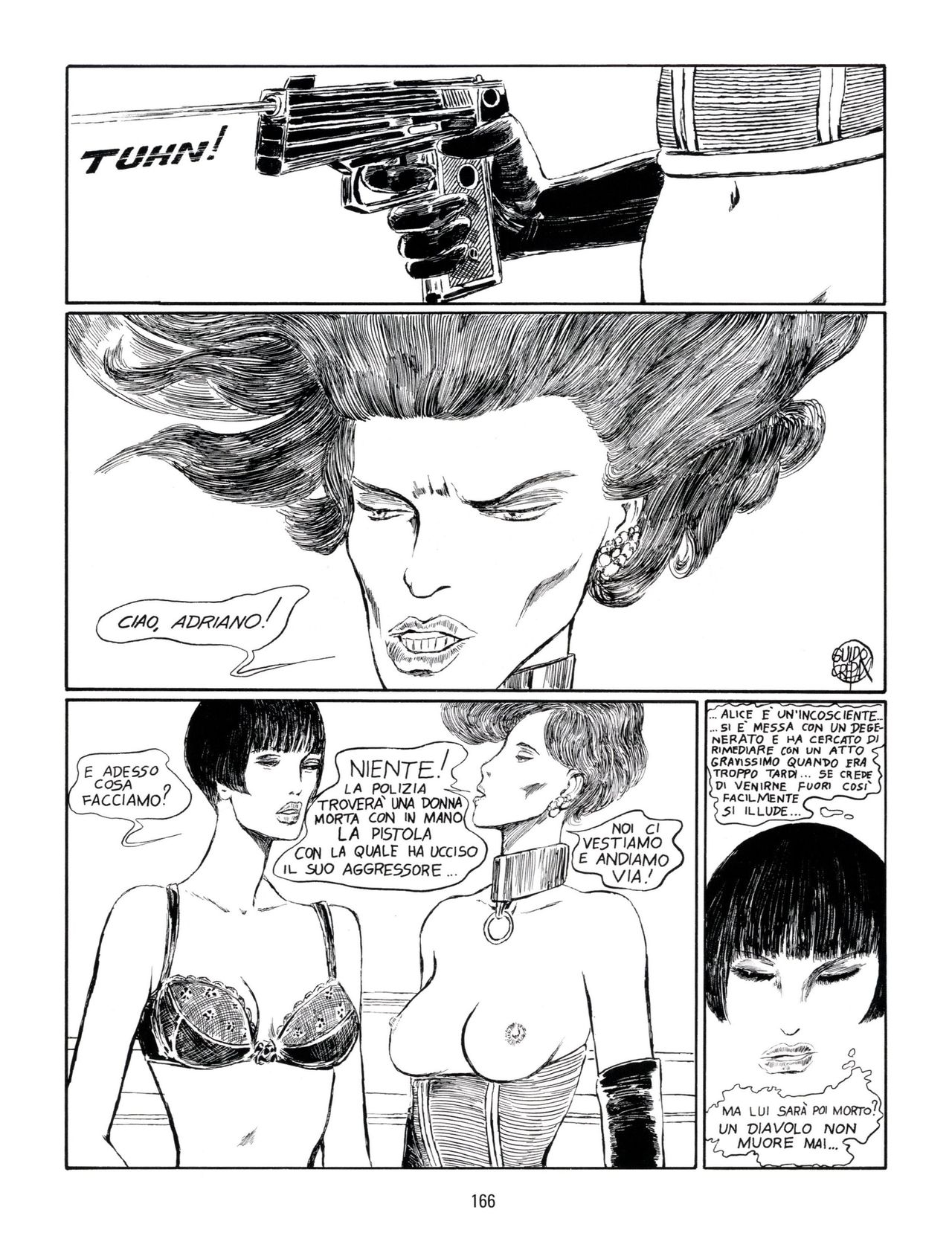 [Guido Crepax] Erotica Fumetti #29 : Arrivederci Valentina? : Verso una nuova vita [Italian] 169
