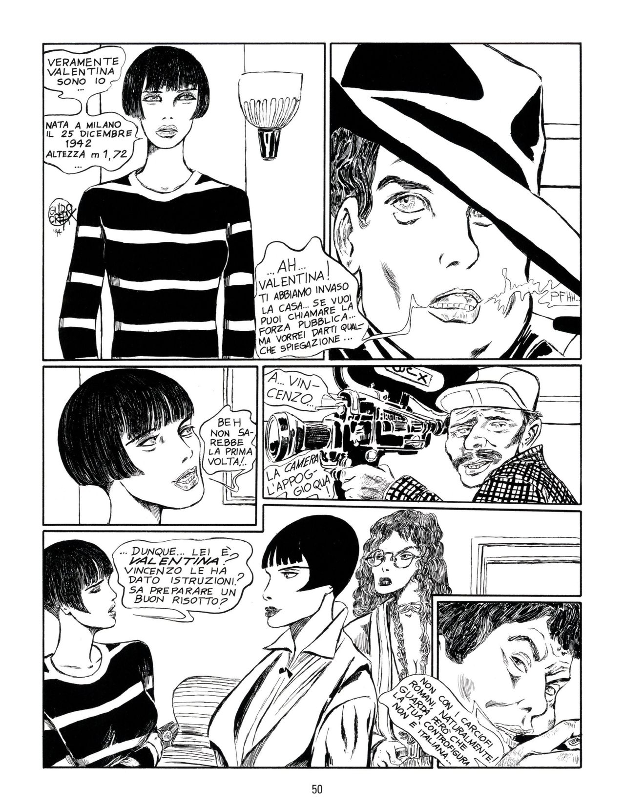 [Guido Crepax] Erotica Fumetti #29 : Arrivederci Valentina? : Verso una nuova vita [Italian] 53