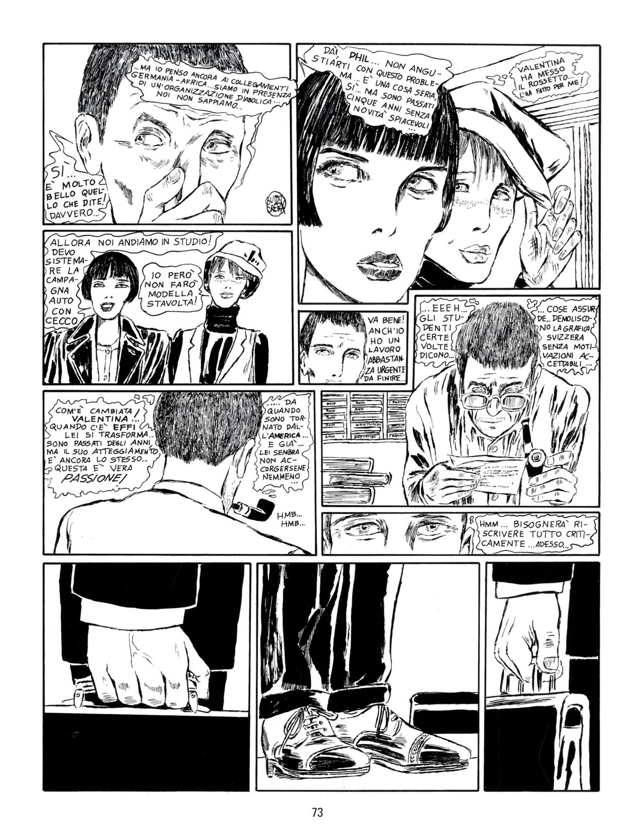 [Guido Crepax] Erotica Fumetti #29 : Arrivederci Valentina? : Verso una nuova vita [Italian] 76