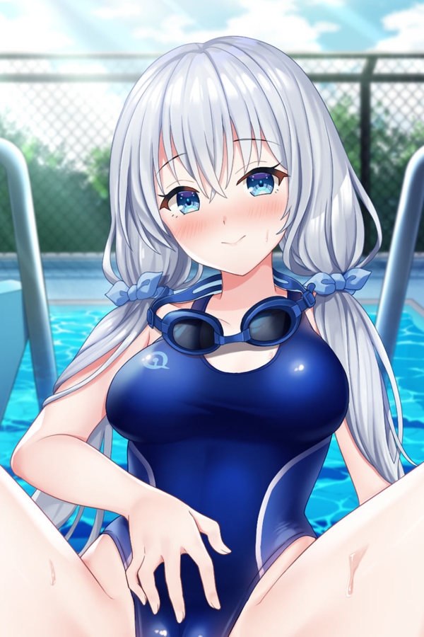 ANOTHER HEROINE (スク水っ娘とシよ？ 加賀美空 All Chat CGs) 44