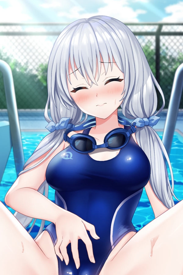ANOTHER HEROINE (スク水っ娘とシよ？ 加賀美空 All Chat CGs) 45