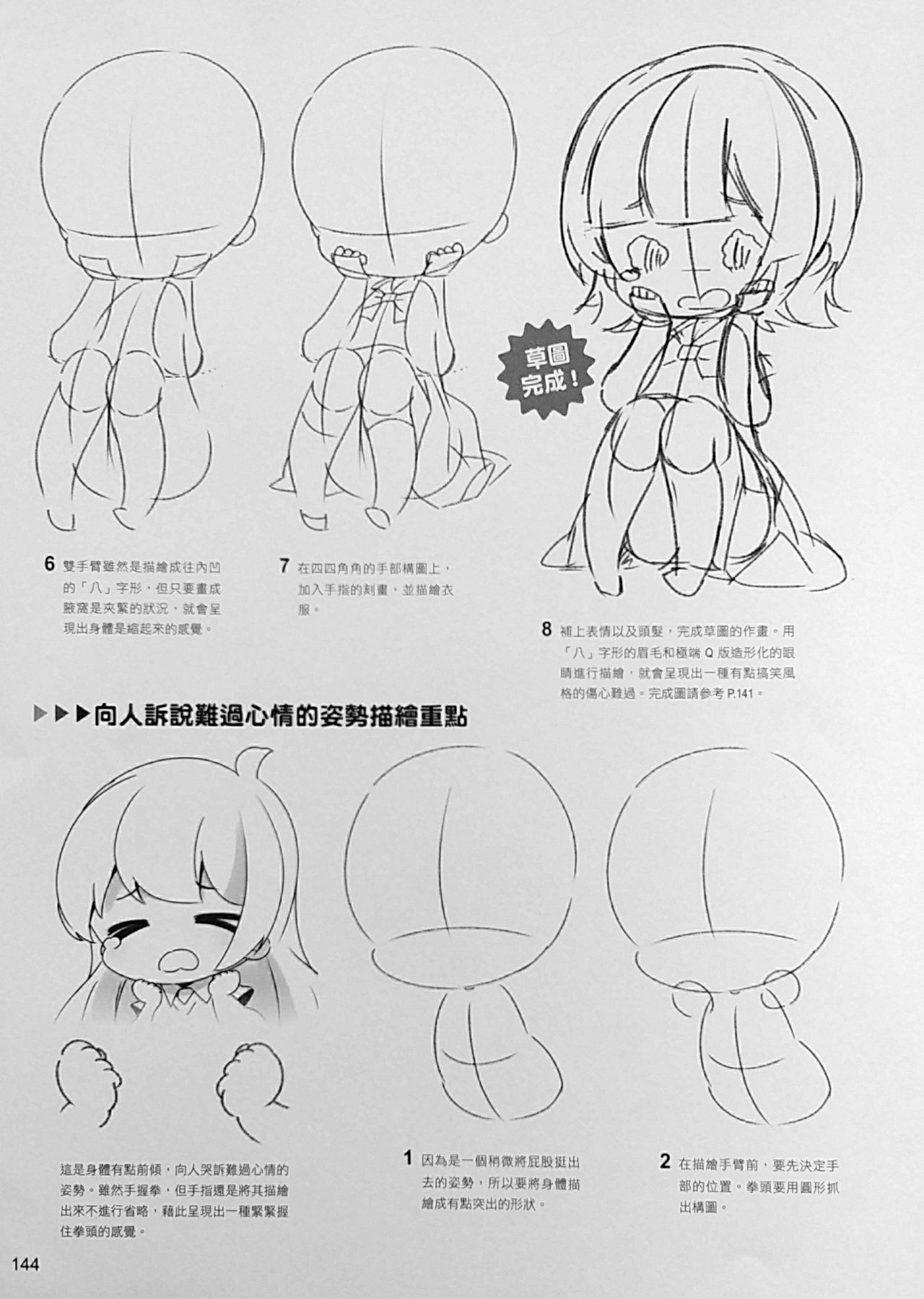 How to draw different mini charater 143