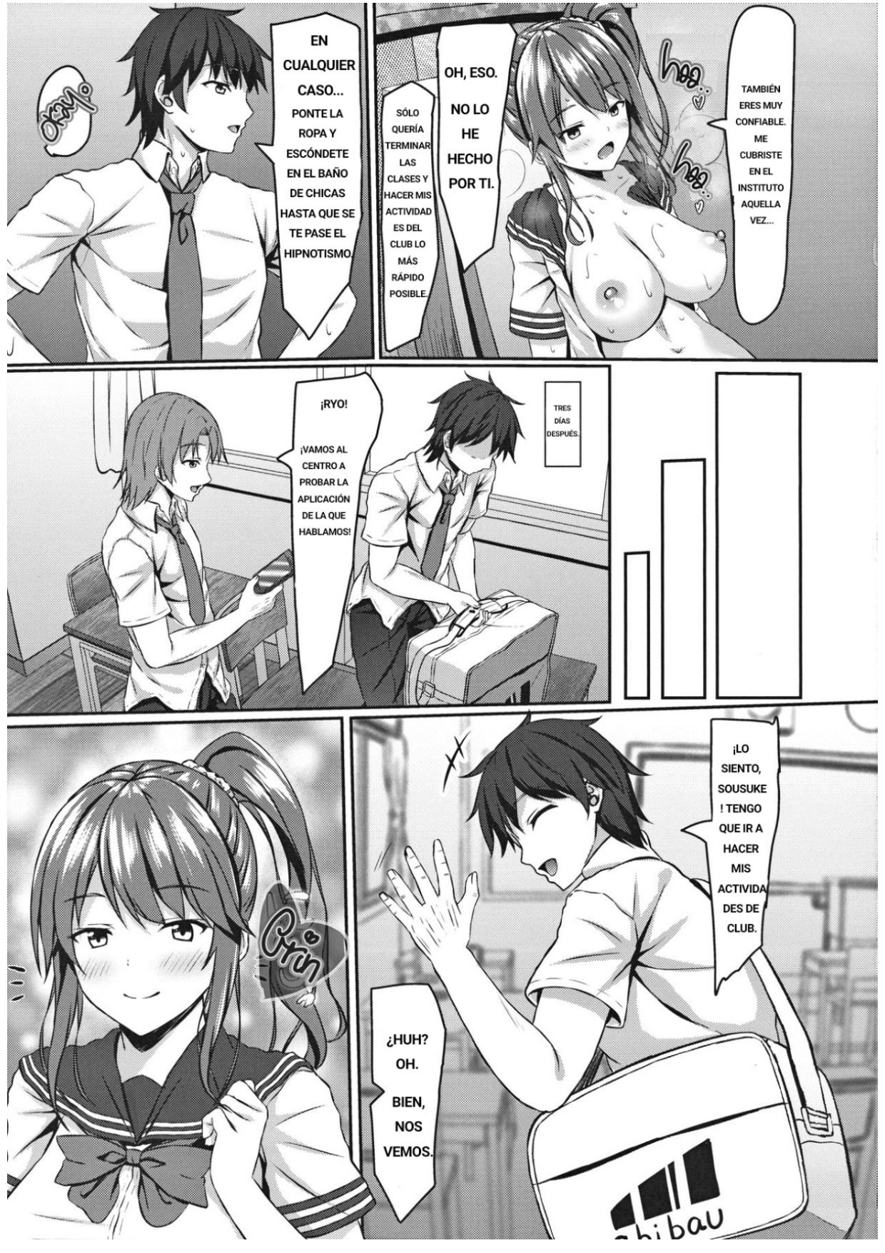 [Akanagi (Aikawa Tatsuki)] JK Fuuki Iinchou ni Saimin Kakechaimashita | I Hypnotized The JK Class Rep [Spanish] [Haise] 23