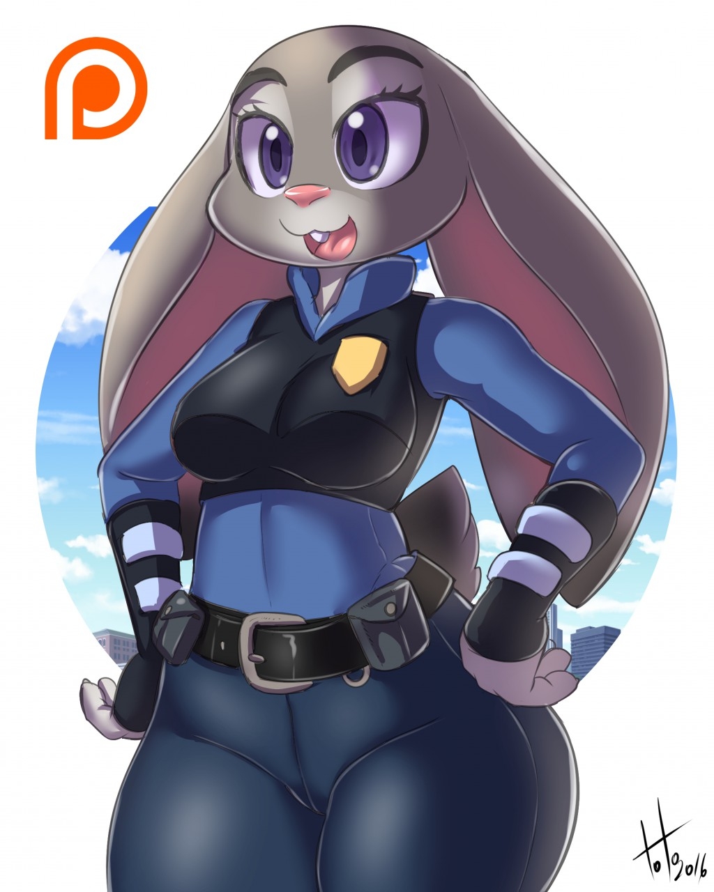 [Toto Draws] - Easter Cop Day Off - [Zootopia] - [Spanish] - Complete 17