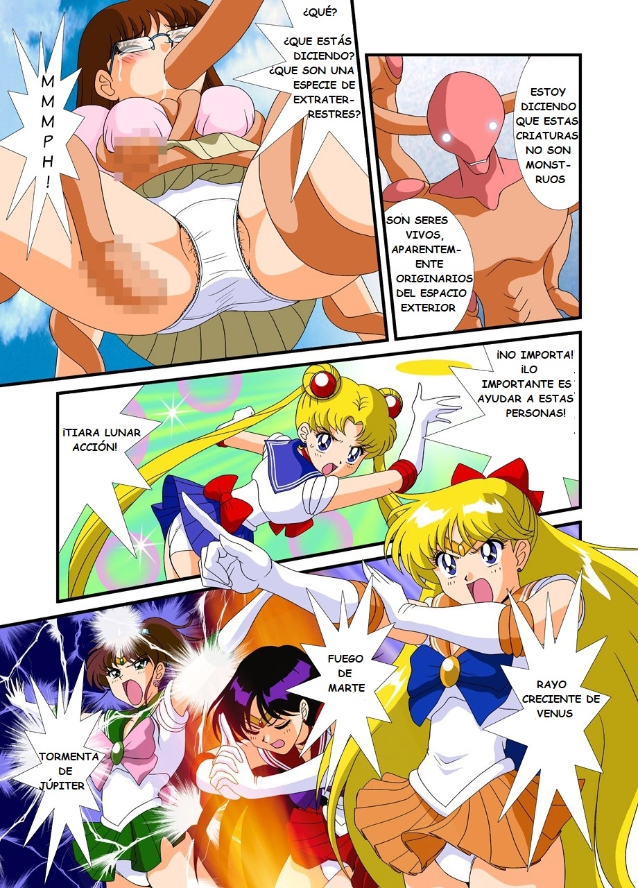[G-Nose (LOVIN' NOSE)] Bishoujo Senshi Sailor Moon Yuusei kara no Hanshoku-sha | Pretty Soldier Sailor M**n: Breeders from Another World (Sailor Moon) [Spanish] [ROGOBO] 2