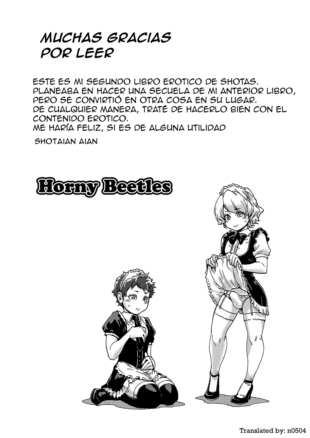 [Shotaian (Aian)] Horny Beetles [Spanish] [Delnero] 25