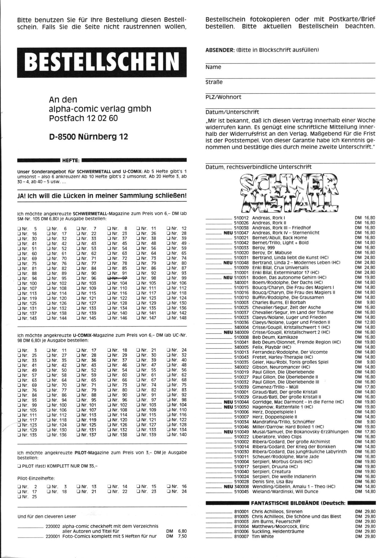 Schwermetall #150 [German] 48