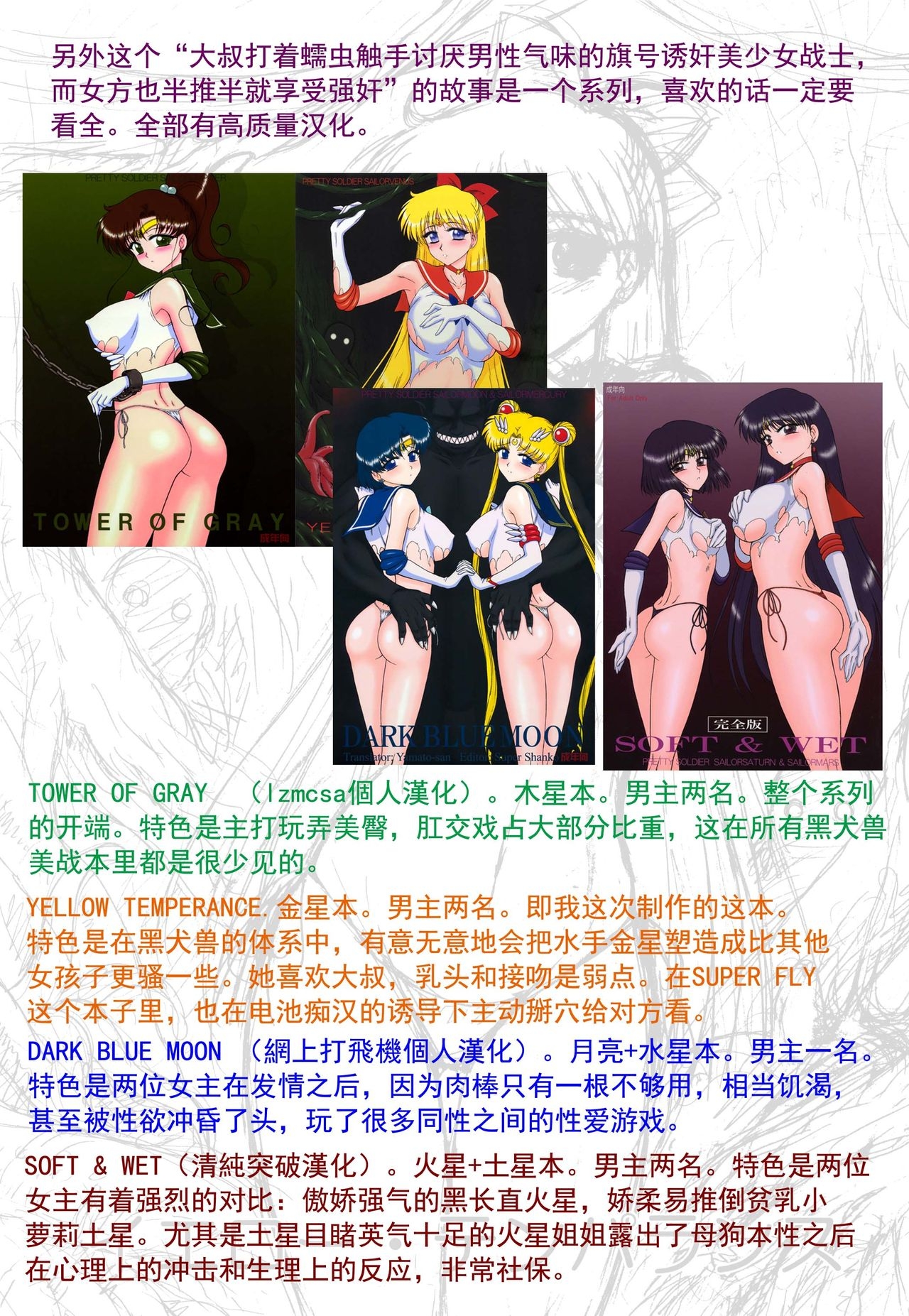 (C80) [BLACK DOG (Kuroinu Juu)] YELLOW TEMPERANCE | 美少女战士 鲜嫩诱惑 (Bishoujo Senshi Sailor Moon) [Chinese] [退魔大叔极致精译] 58