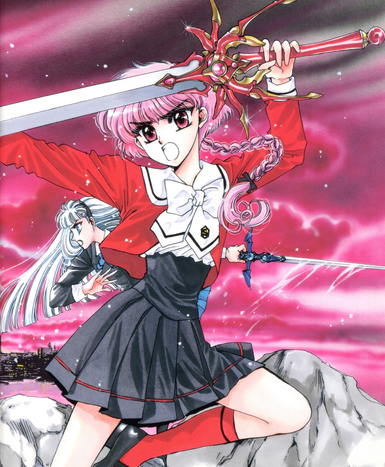 Magic Knight Rayearth Illustrations Collection 9