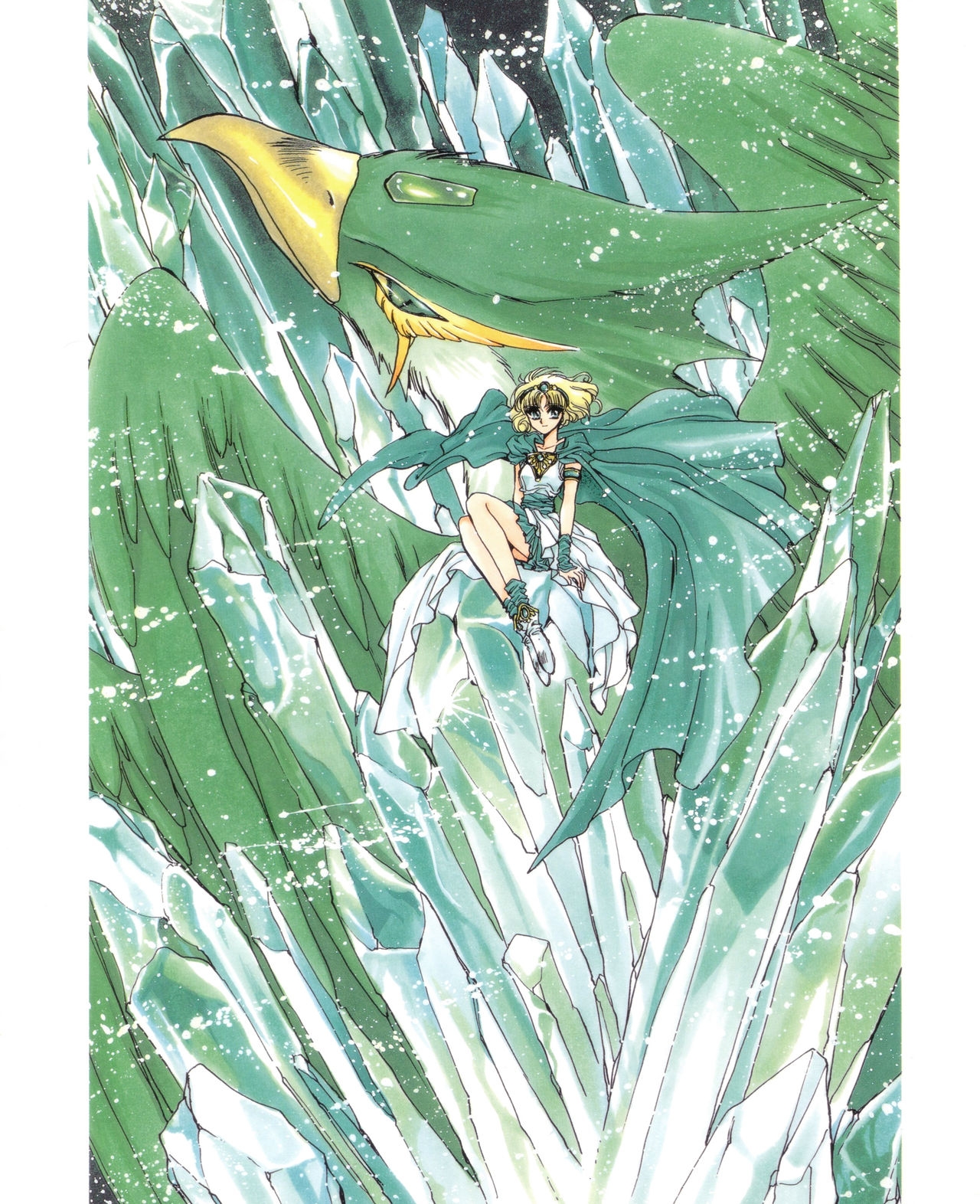 Magic Knight Rayearth Illustrations Collection 24