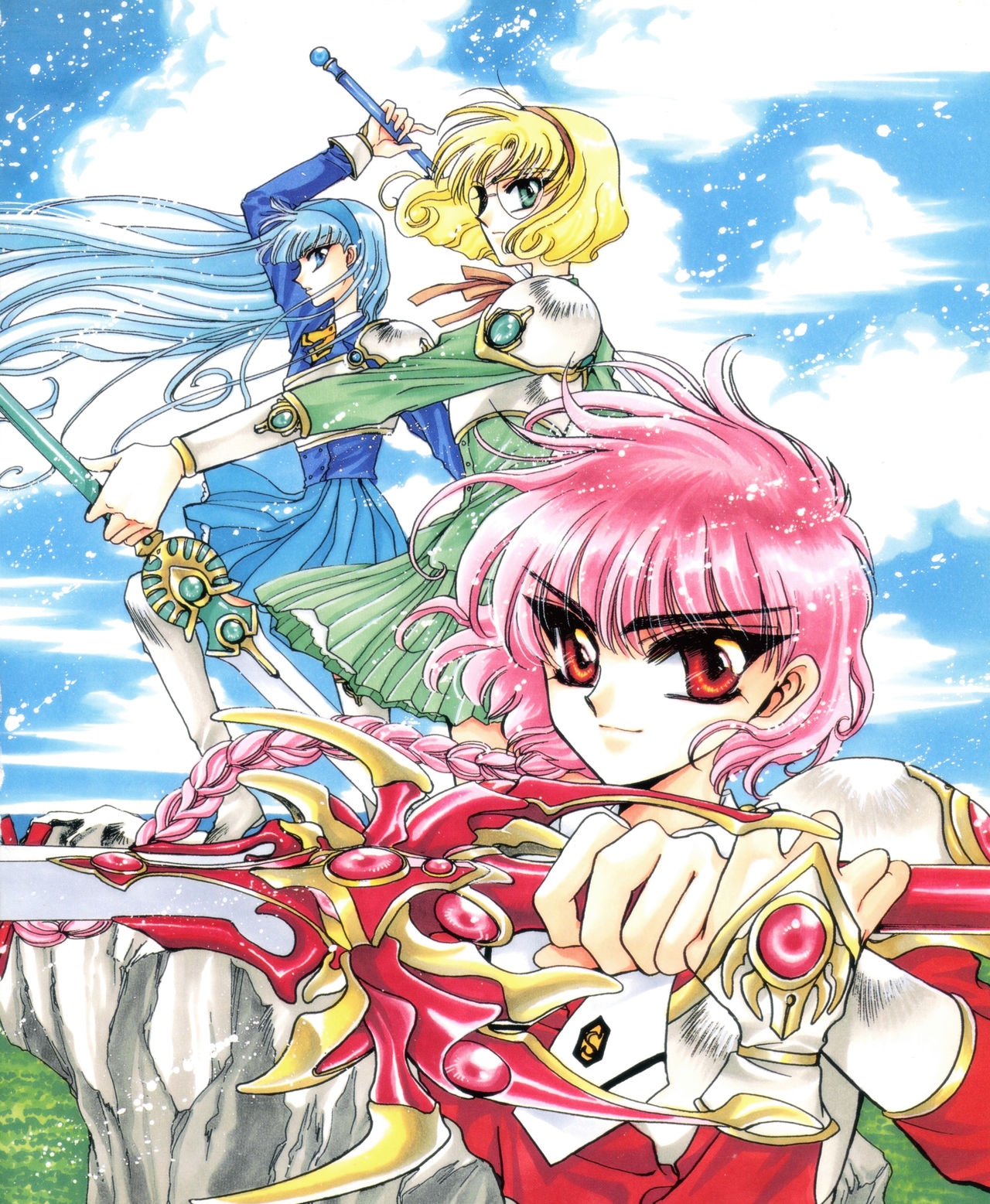 Magic Knight Rayearth Illustrations Collection 27