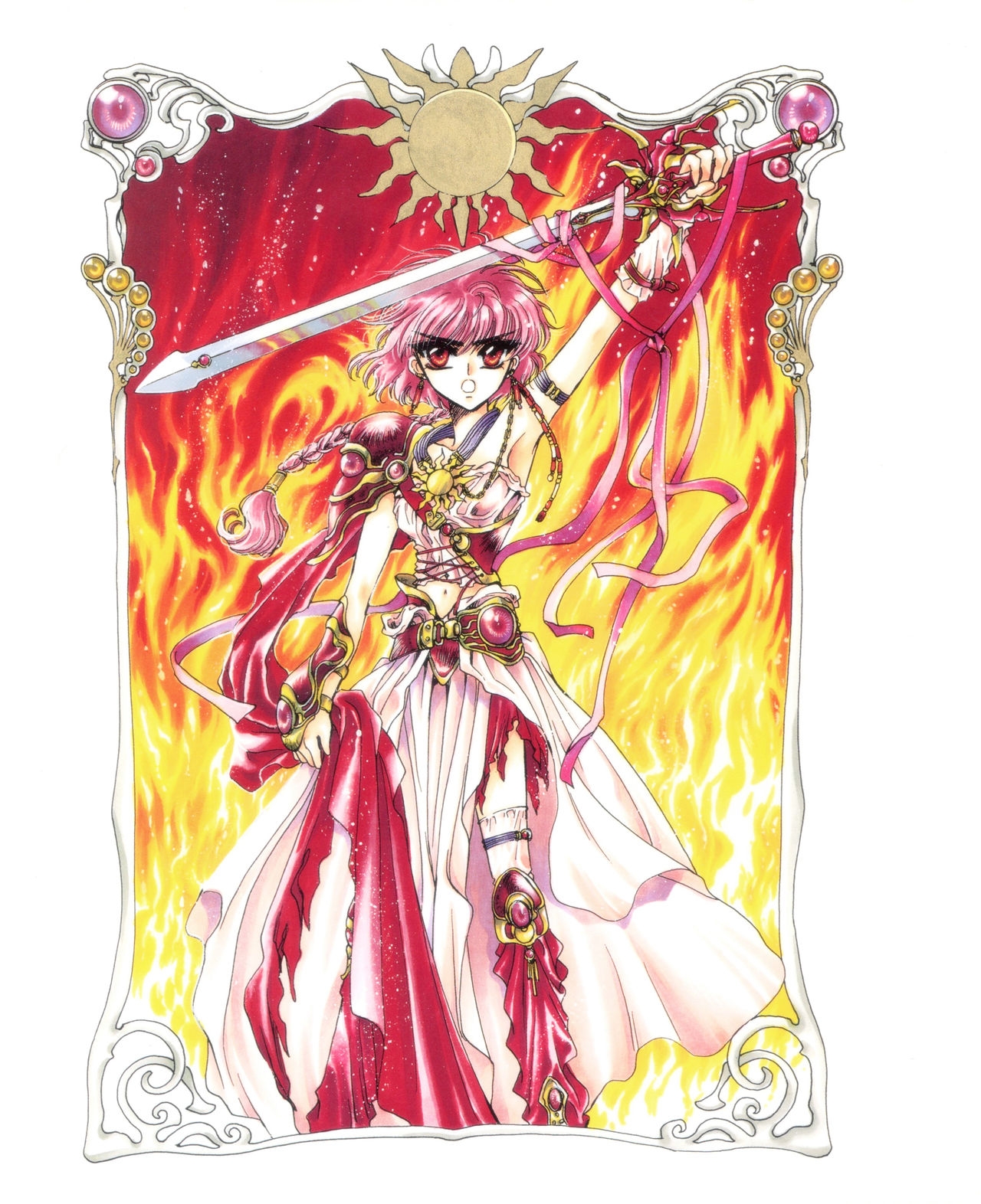 Magic Knight Rayearth Illustrations Collection 36