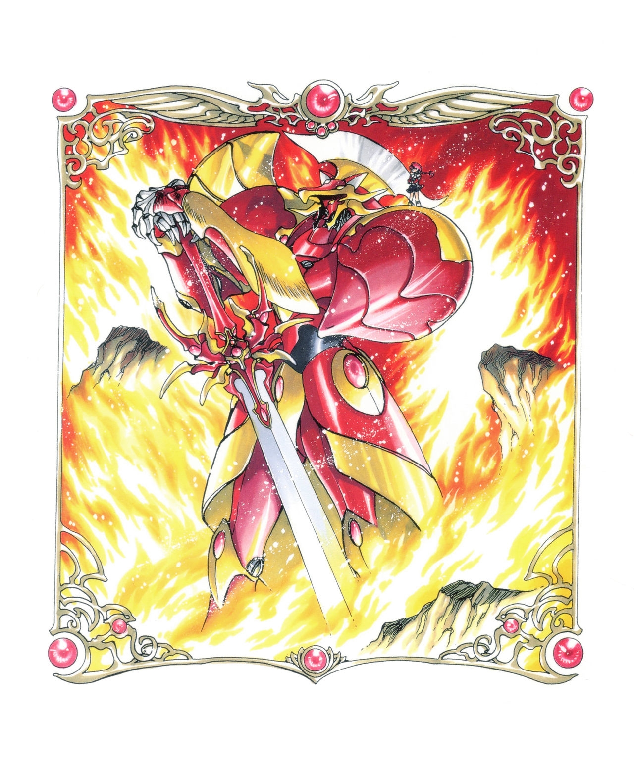 Magic Knight Rayearth Illustrations Collection 42