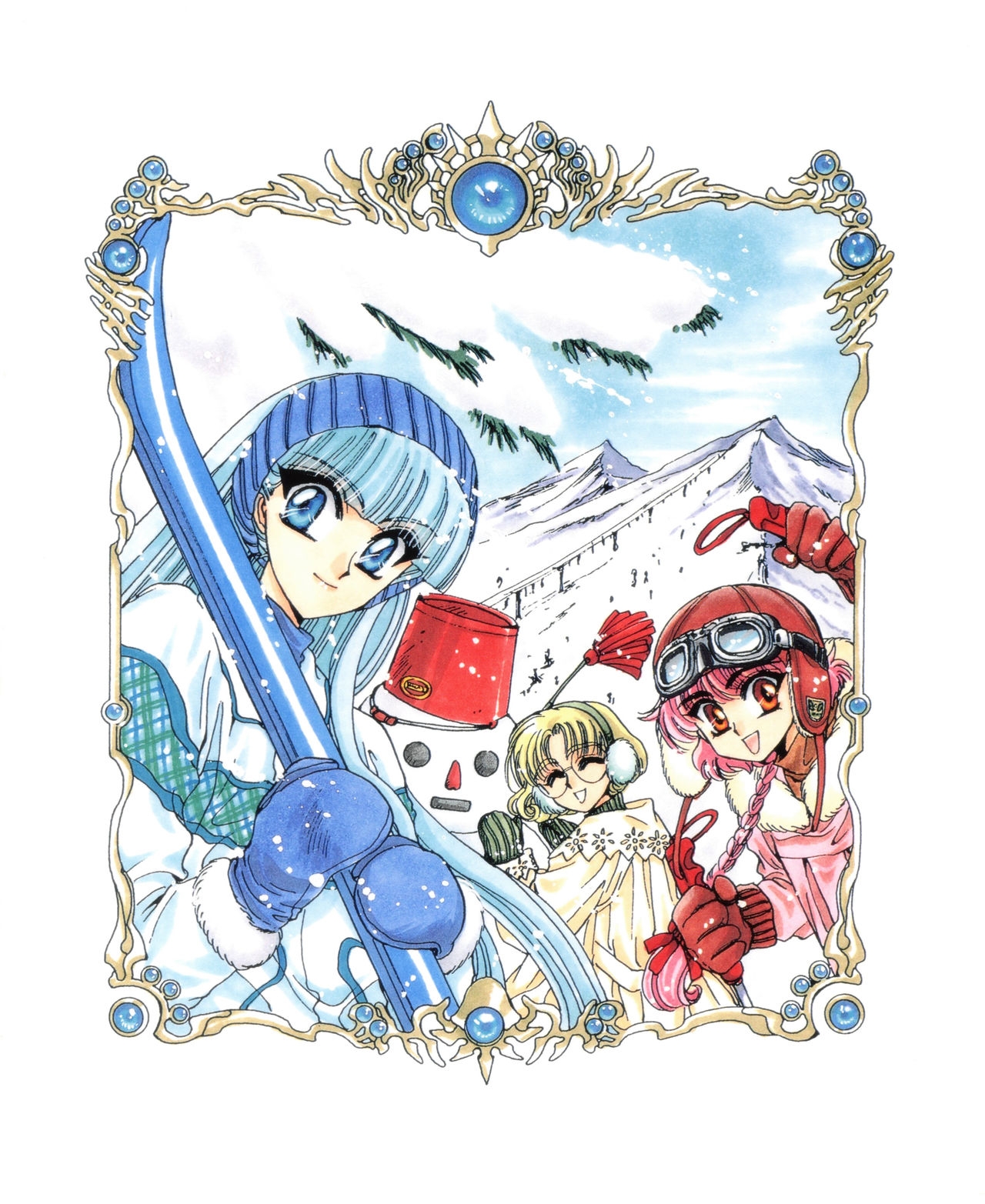 Magic Knight Rayearth Illustrations Collection 64