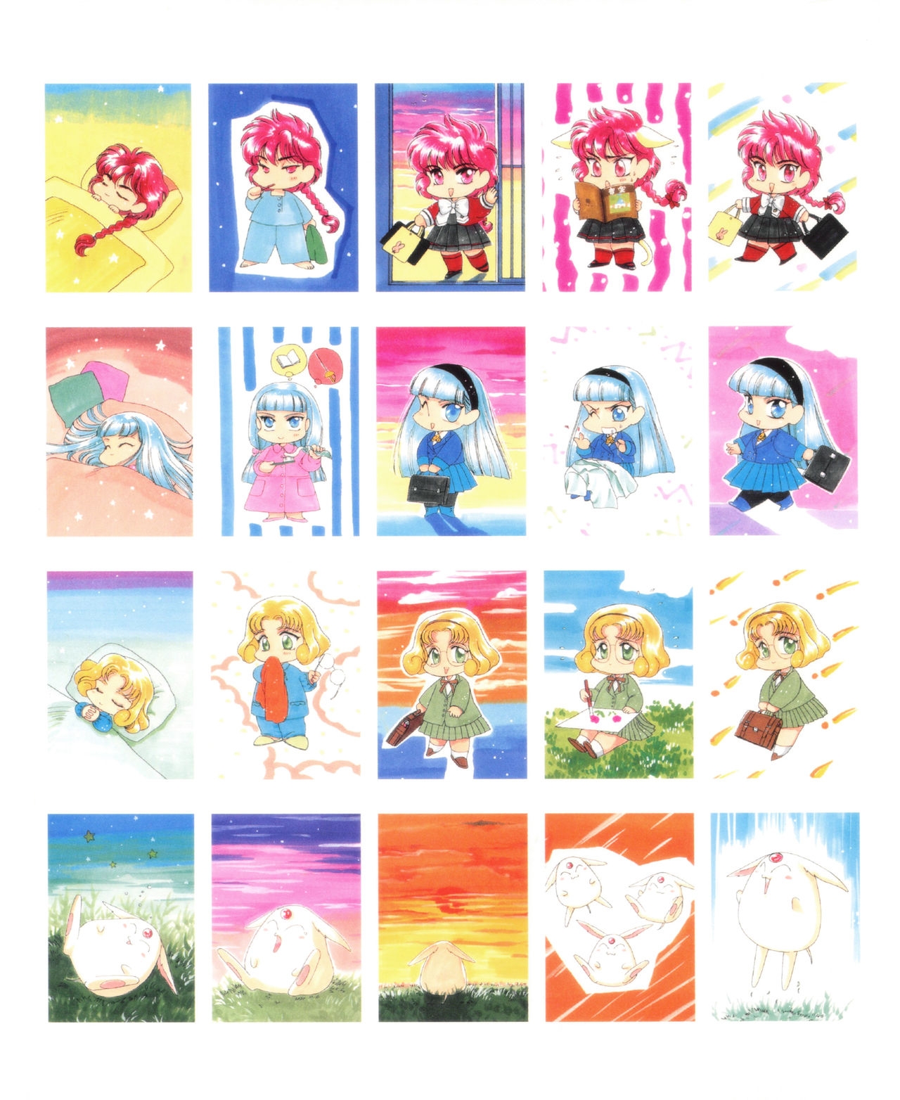 Magic Knight Rayearth Illustrations Collection 68