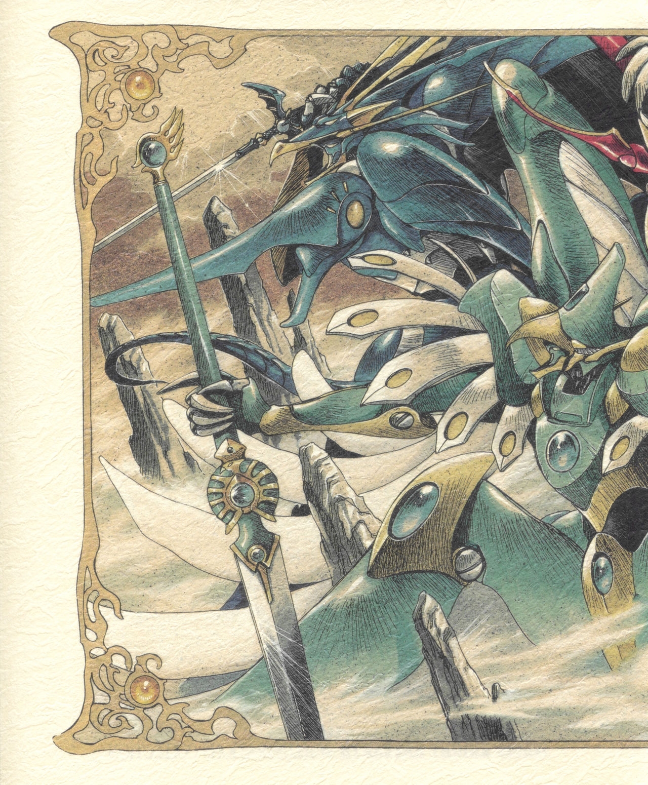 Magic Knight Rayearth Illustrations Collection 6