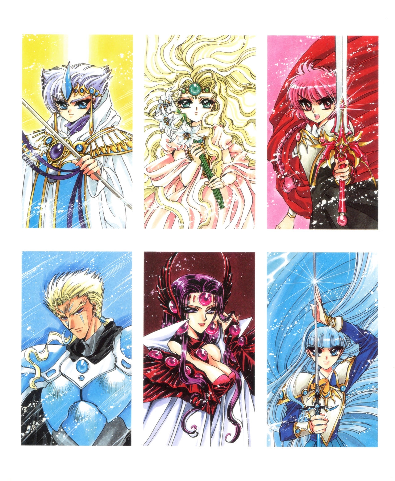 Magic Knight Rayearth Illustrations Collection 69