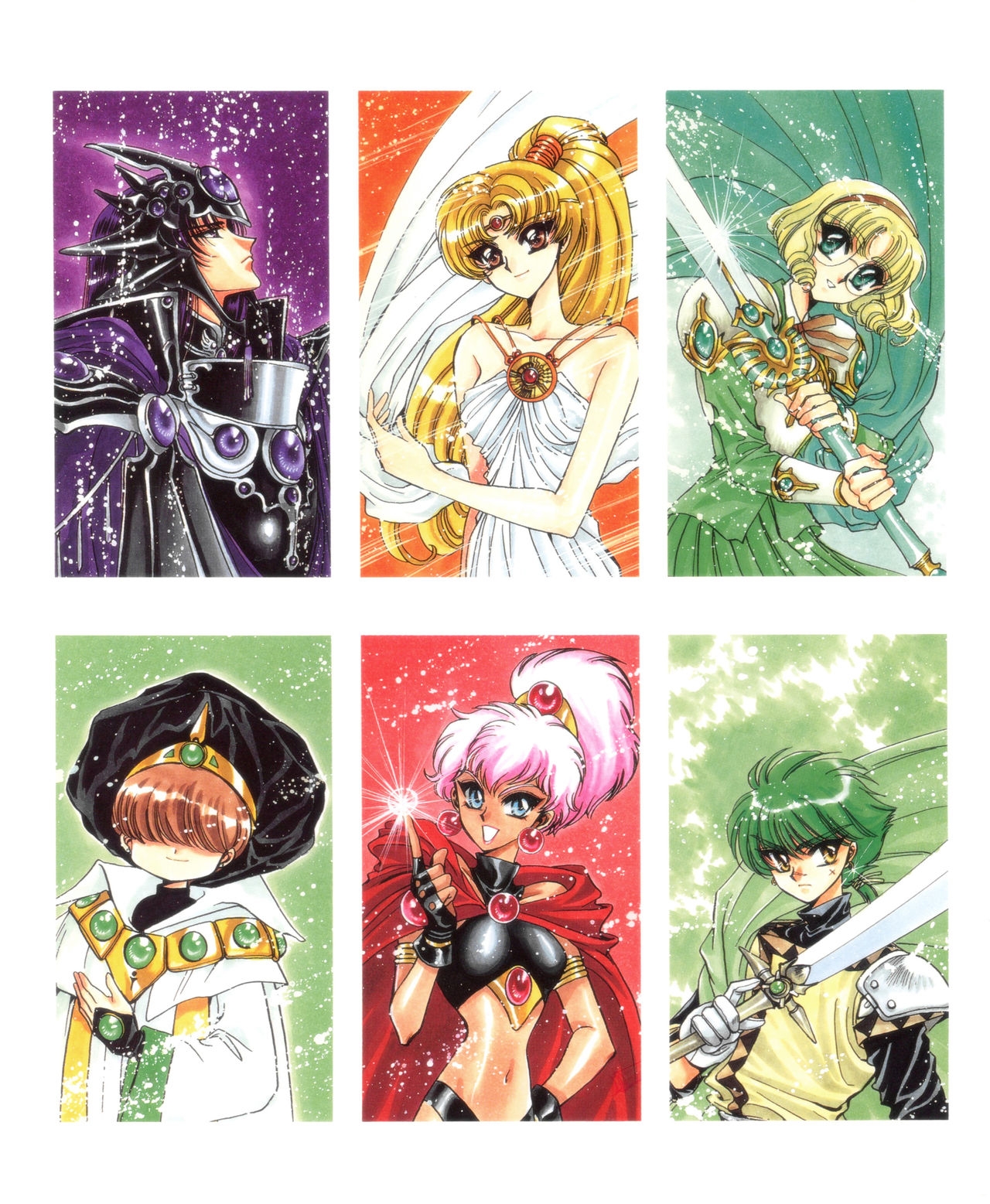 Magic Knight Rayearth Illustrations Collection 70