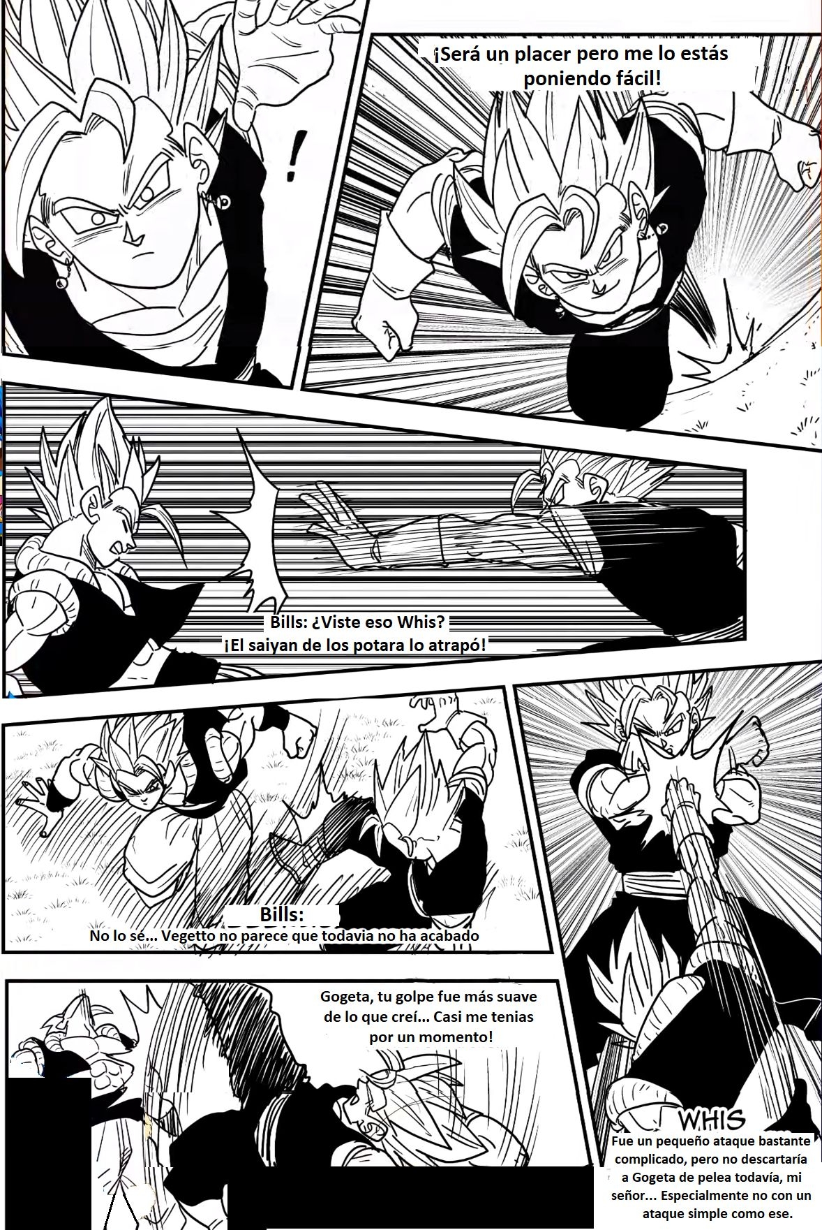 Beyond Dragon Ball Super: Gogeta And Vegito Meet! Vegito Mocks Gogeta! The Battle Of Fusions Begins! 11