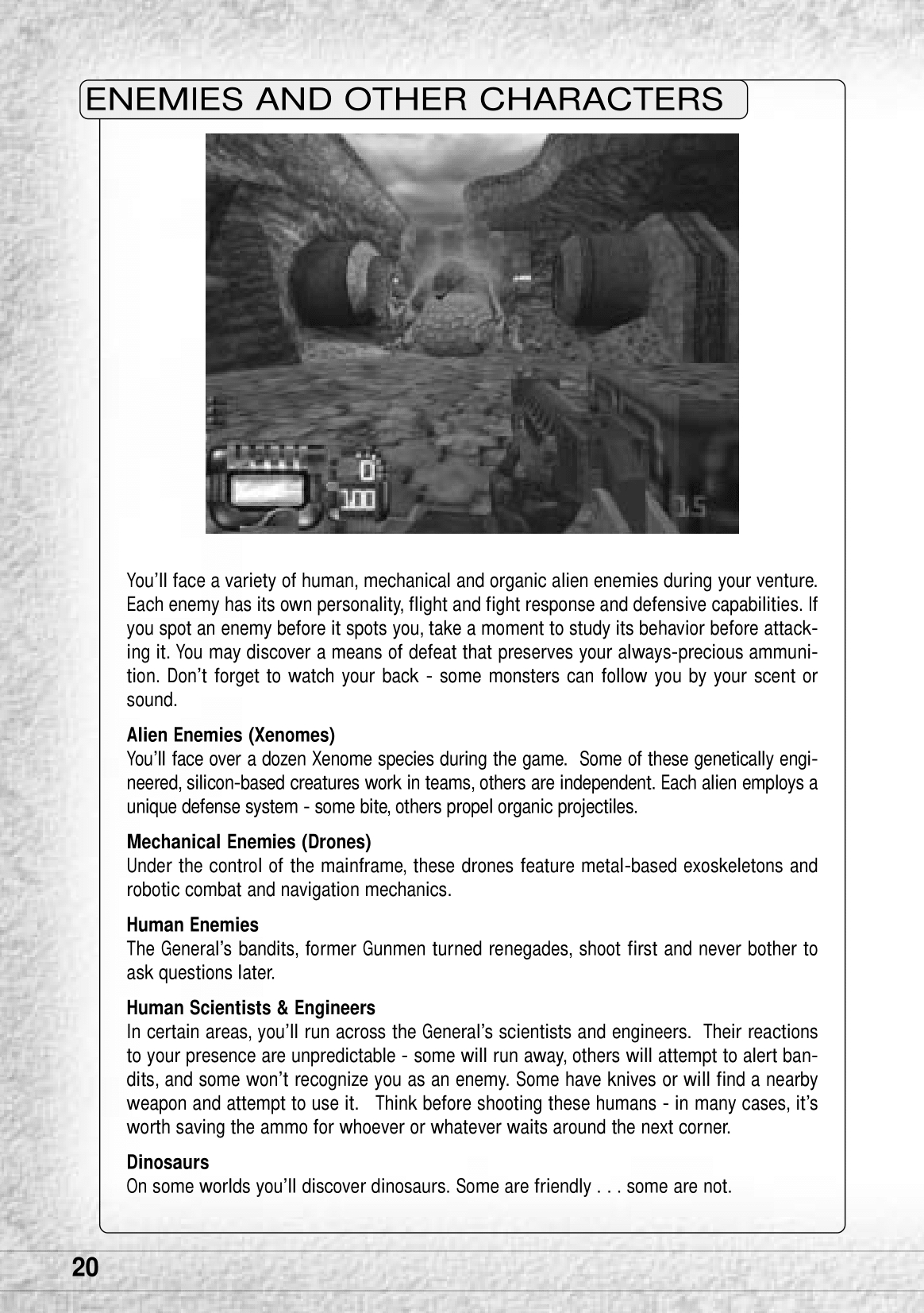 Gunman Chronicles (PC (DOS/Windows)) Game Manual 20