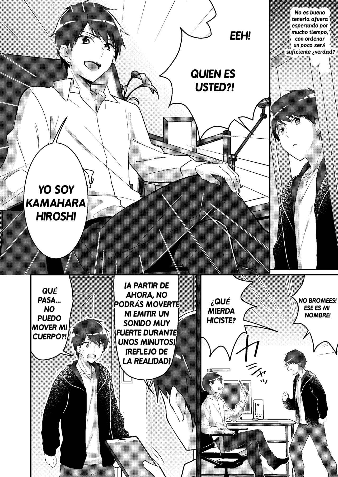 [TSF no F (NOMU)] Sonzai Kaihen Appli ~Jibun no Imouto ni Kaerareta Ore~ | Existence Altering App ~I got turned into my own little sister~ (TSF no F no Hon 2021-02) [Spanish] [Kishi] [Digital] 2