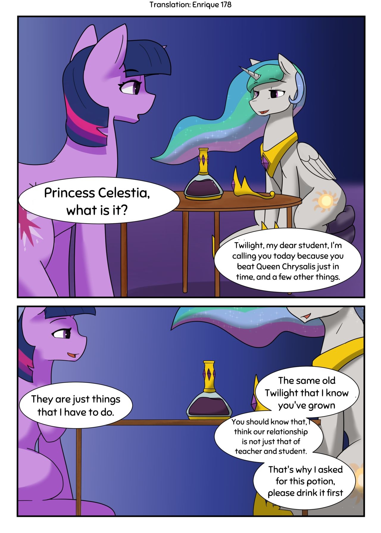 Above Friend Down Lover | (My Little Pony: Friendship Is Magic) By Grey horse 1