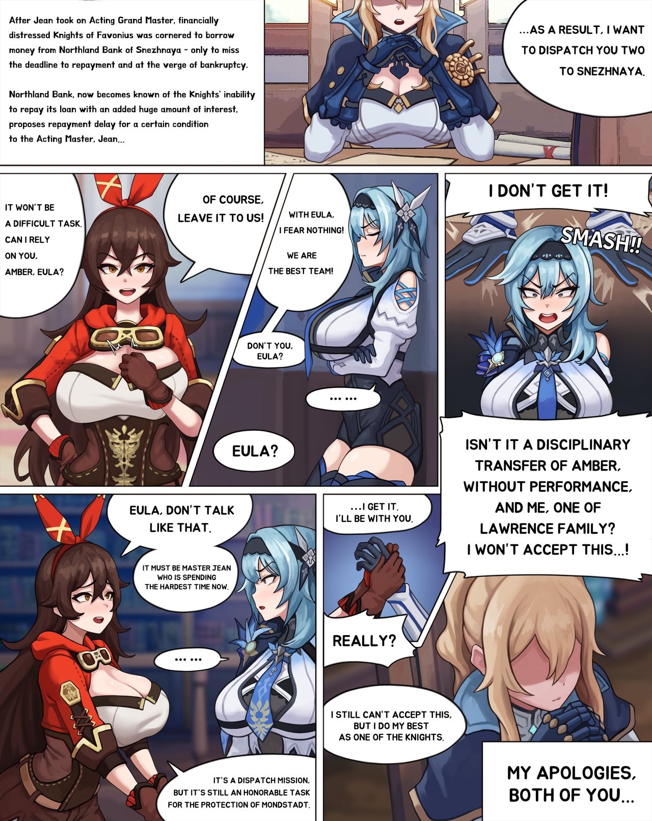 [PoPer] Sexual Service Mission of Knights of Favonius (Part 1) 1