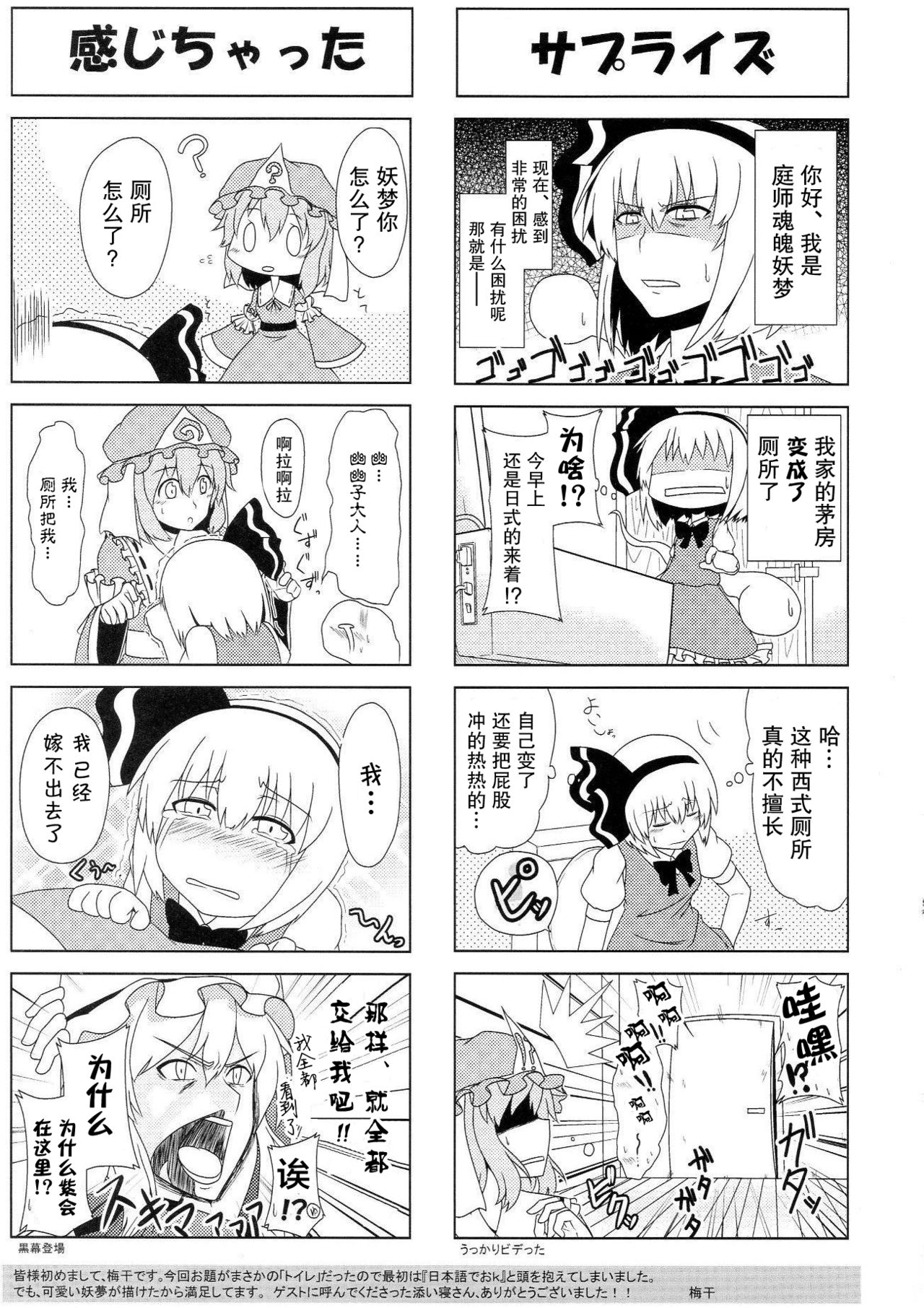 (C76) [Narumiya, Hannama (Narumiya, Soine)] Water Cherry Closet (Touhou Project) [Chinese] [GABA汉化组] 21