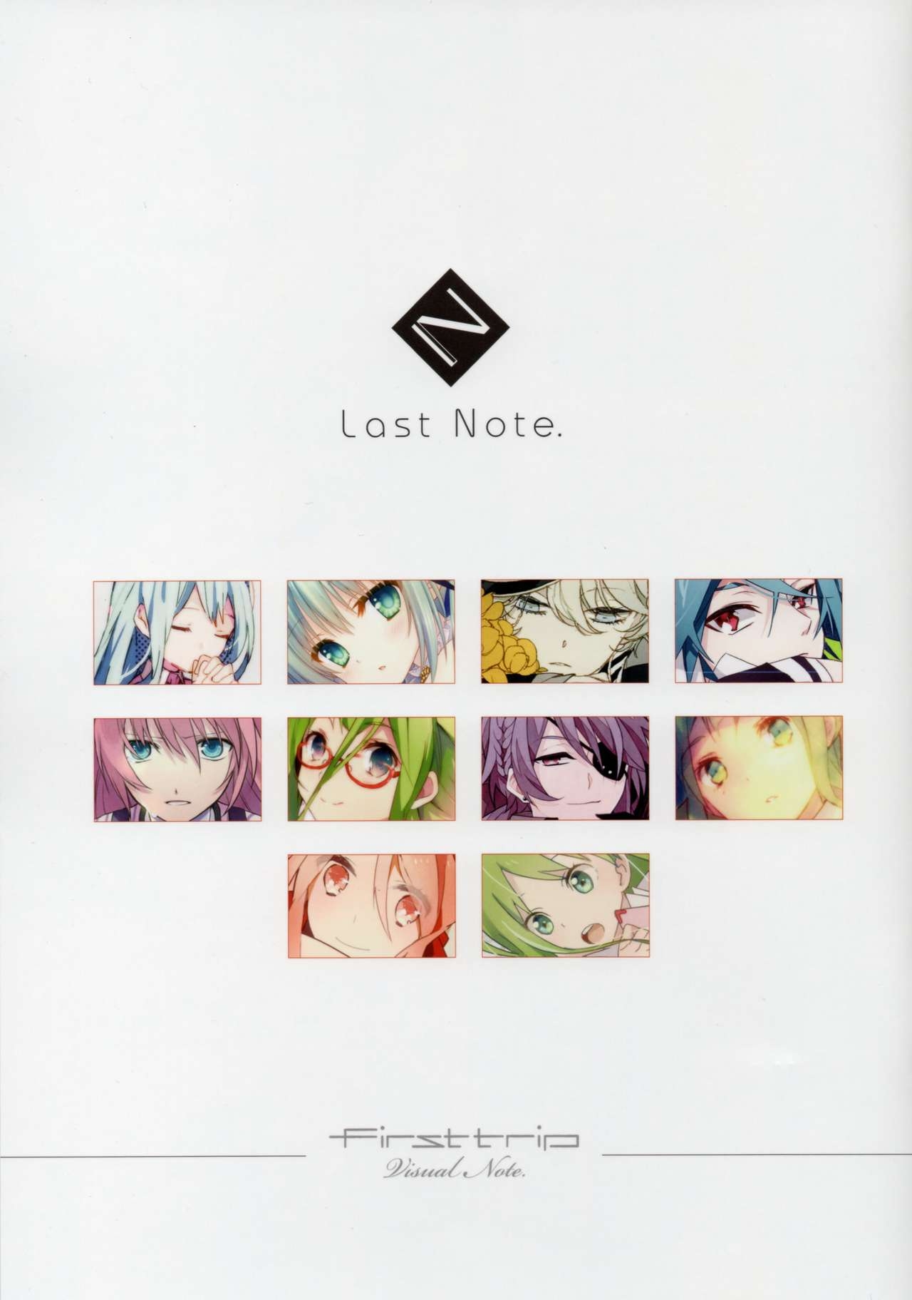 (C83) First Trip - Last Note Vocaloid Music Album Scans + Visual Note 22