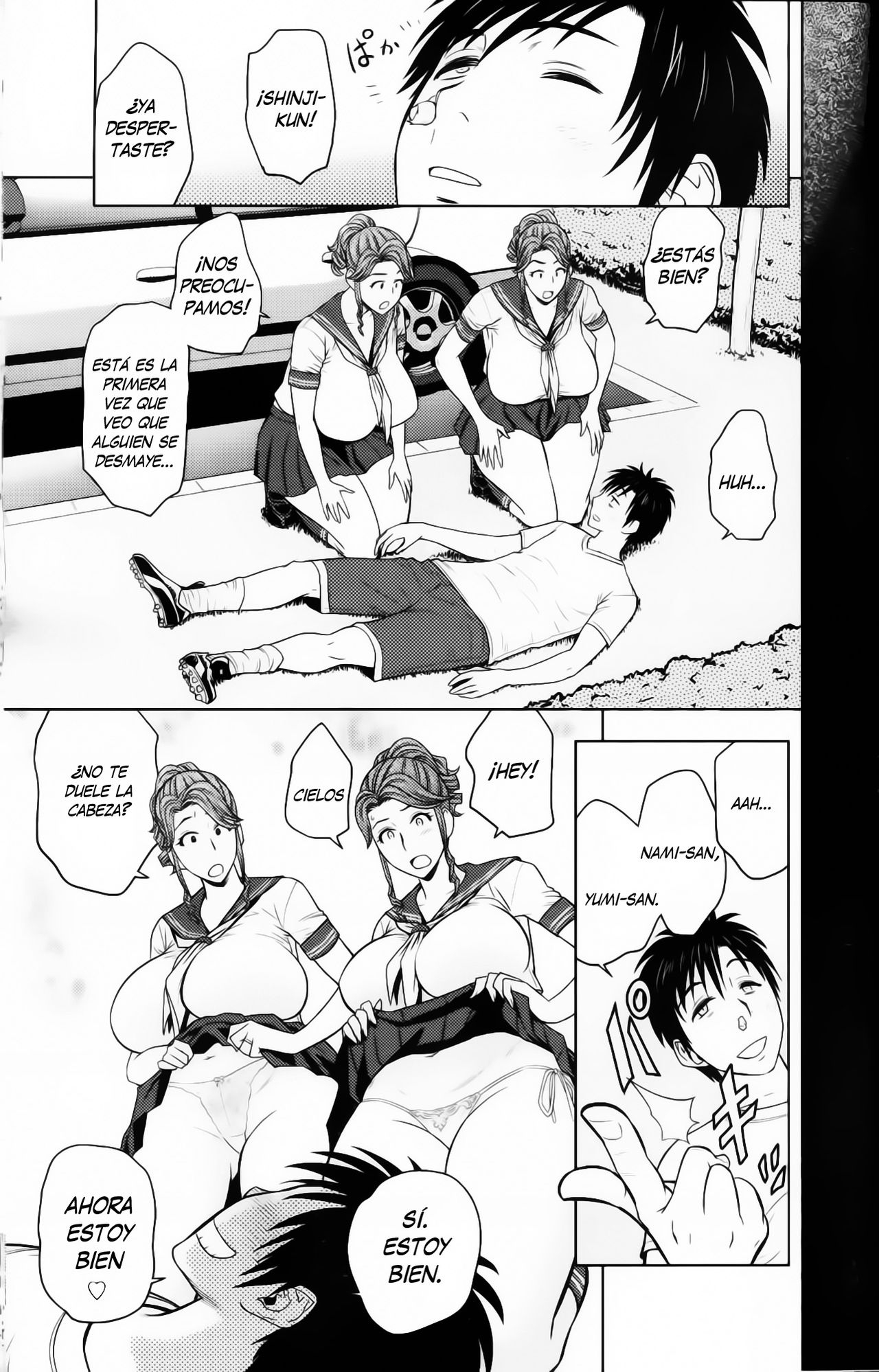 [Tatsunami Youtoku] twin Milf Ch. 1-16 + Bangai Hen + special  [Spanish] [Knk projects] 100% complet 136