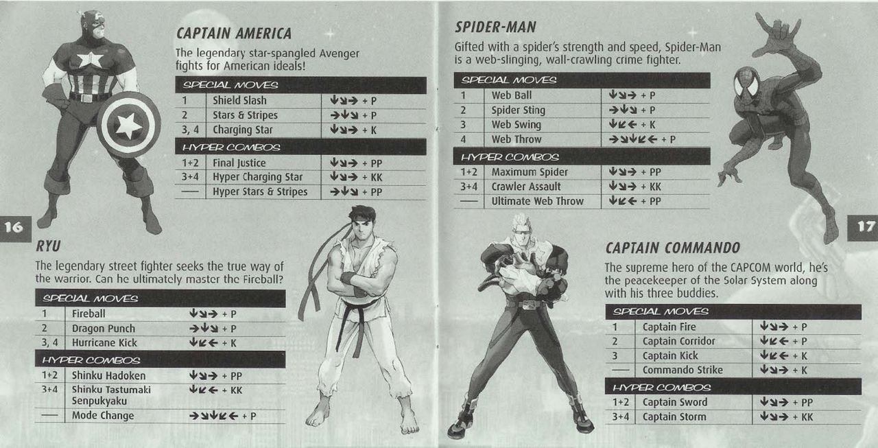 Marvel Versus Capcom Manual 9