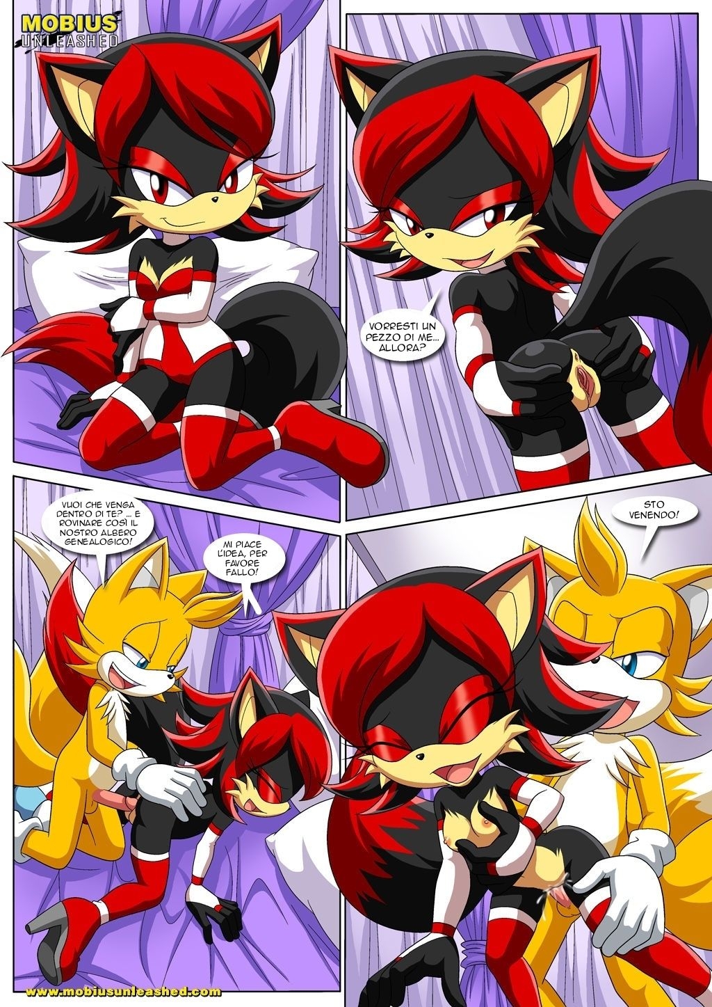 [Palcomix] The Prower Family Affair - Foxy Black (Sonic The Hedgehog) [italian] 9