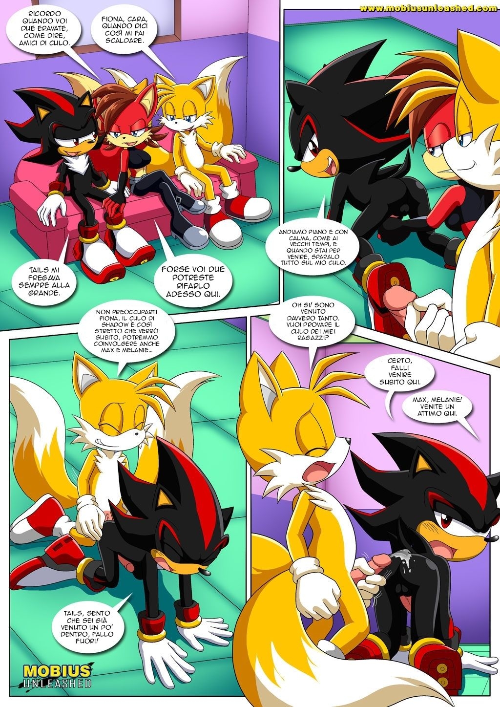 [Palcomix] The Prower Family Affair - Foxy Black (Sonic The Hedgehog) [italian] 1