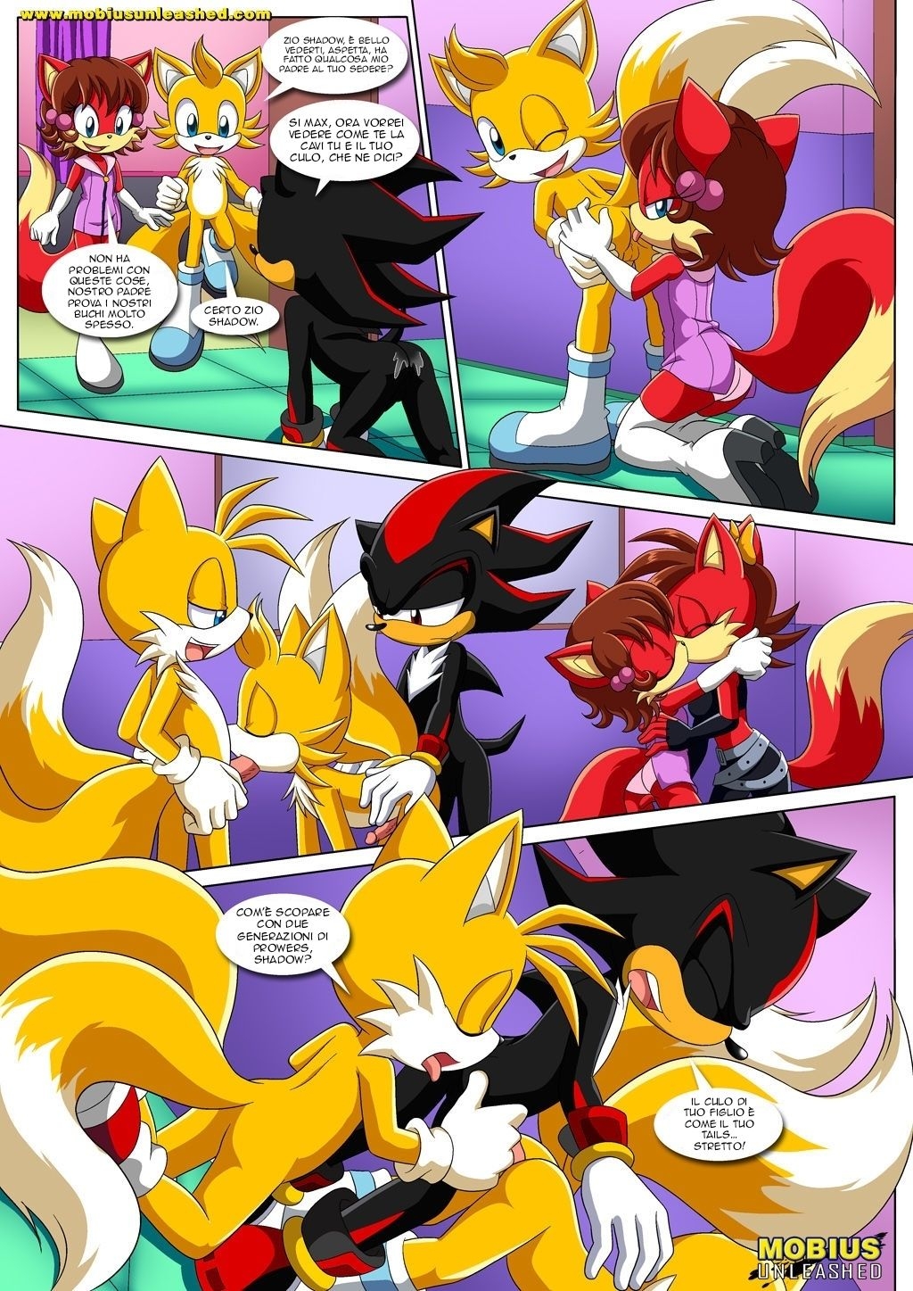 [Palcomix] The Prower Family Affair - Foxy Black (Sonic The Hedgehog) [italian] 2