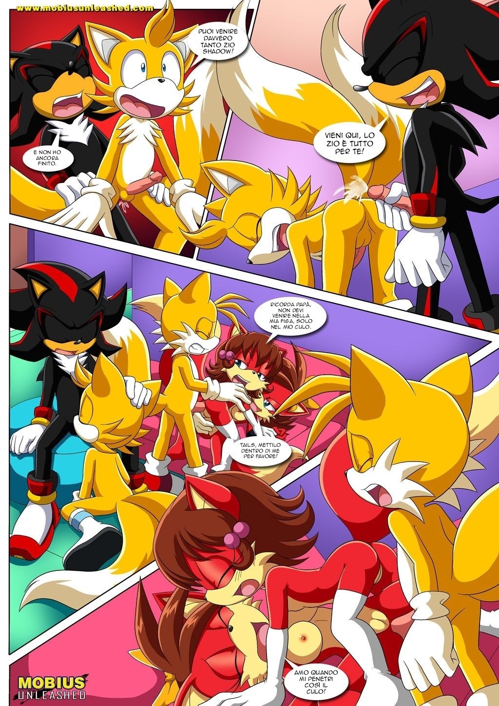 [Palcomix] The Prower Family Affair - Foxy Black (Sonic The Hedgehog) [italian] 3