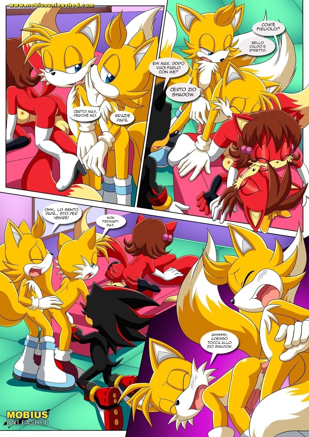 [Palcomix] The Prower Family Affair - Foxy Black (Sonic The Hedgehog) [italian] 4