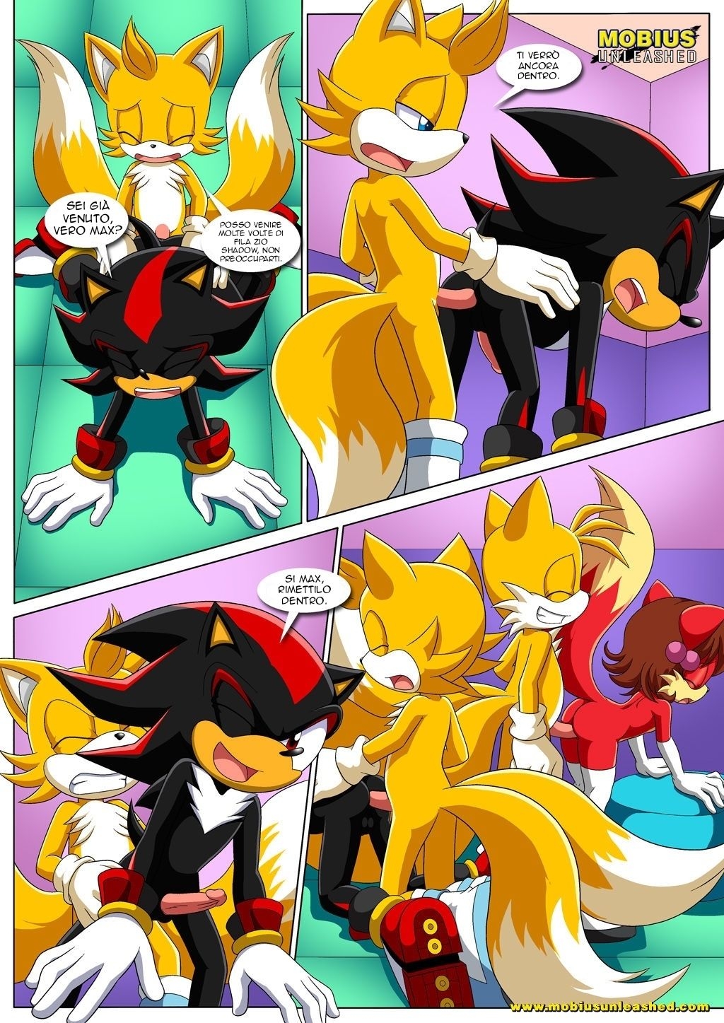 [Palcomix] The Prower Family Affair - Foxy Black (Sonic The Hedgehog) [italian] 6