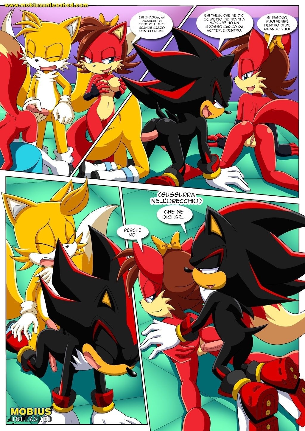 [Palcomix] The Prower Family Affair - Foxy Black (Sonic The Hedgehog) [italian] 7