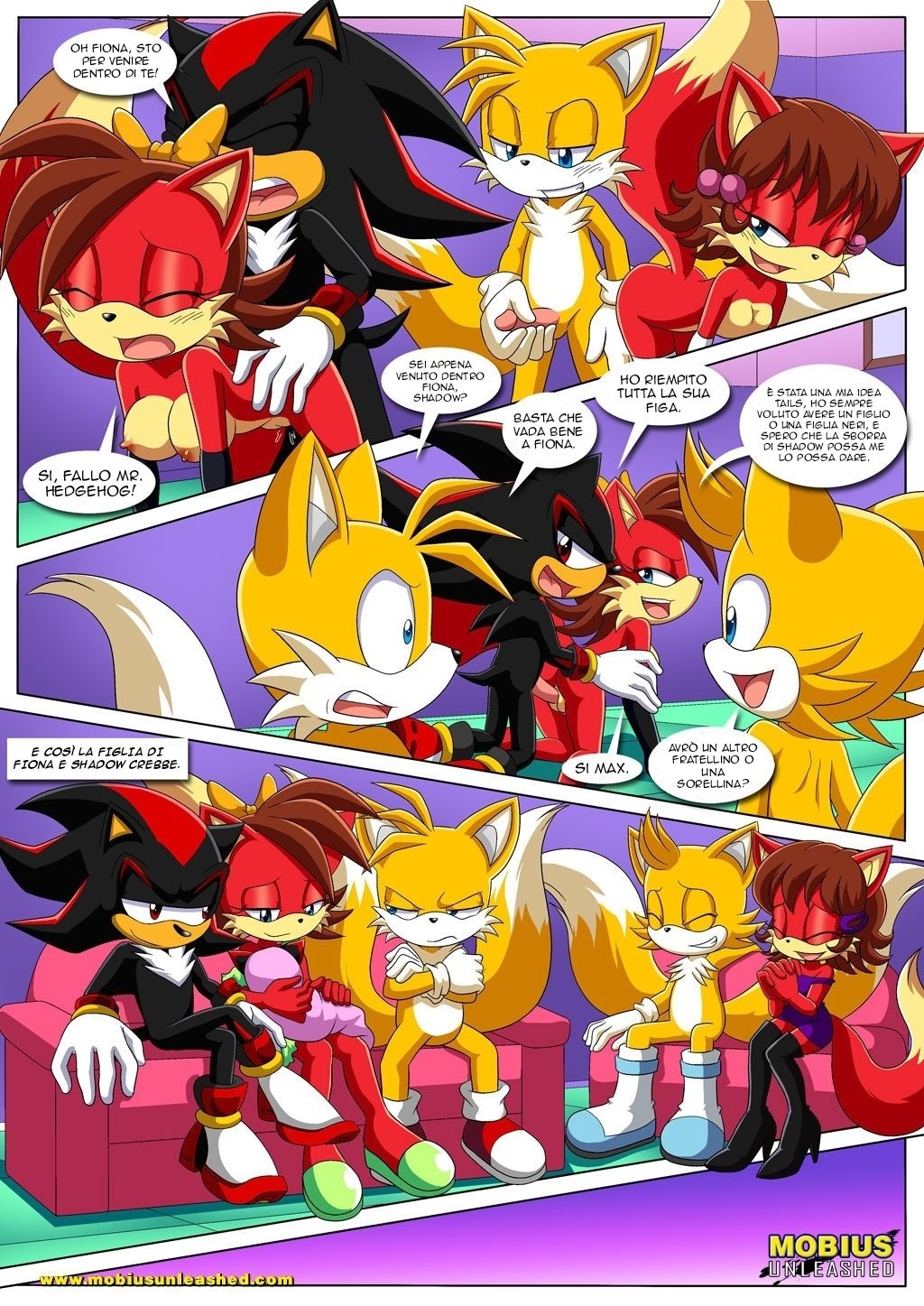 [Palcomix] The Prower Family Affair - Foxy Black (Sonic The Hedgehog) [italian] 8