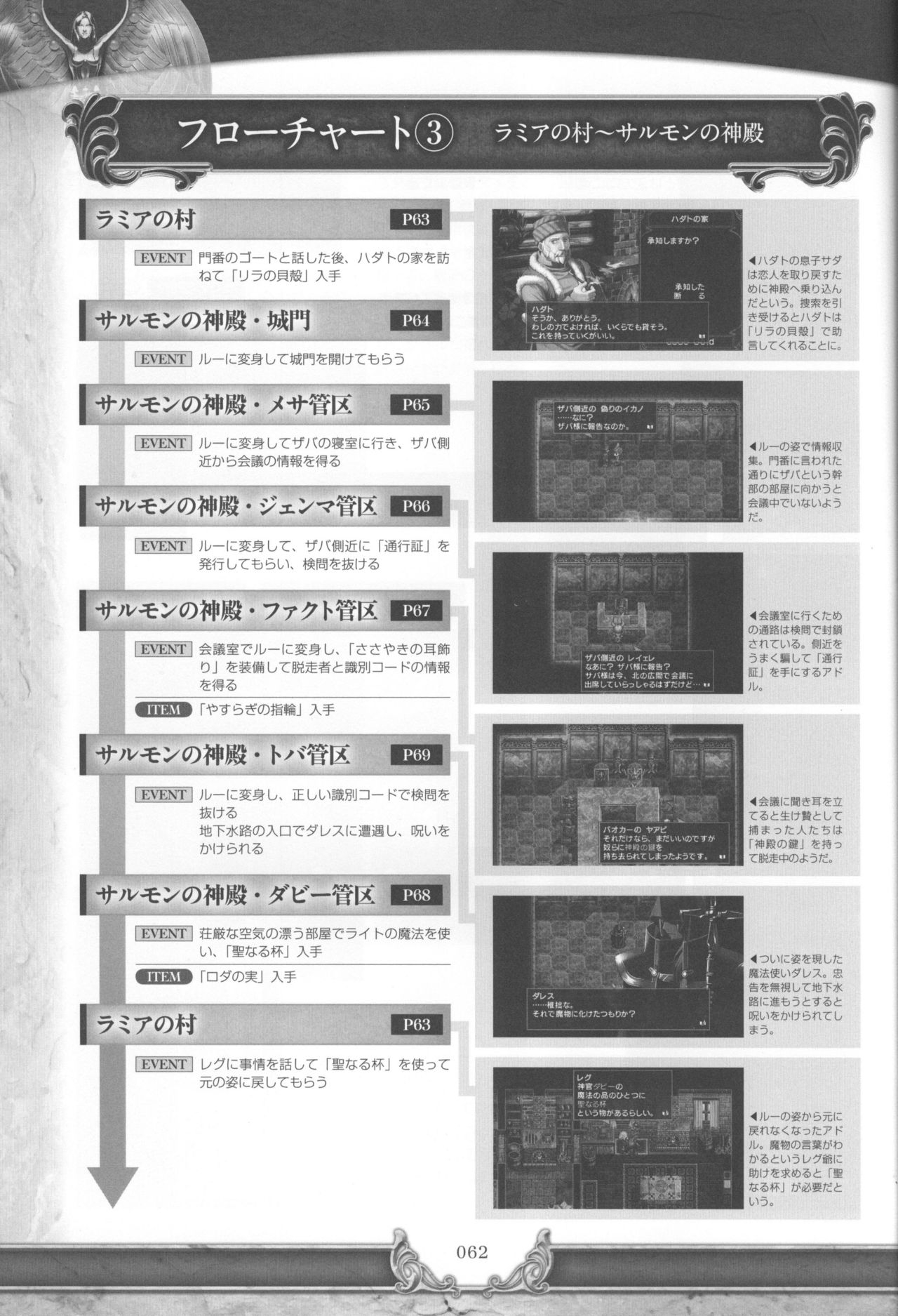 Ys I & II Chronicles Official Strategy Guidebook 64