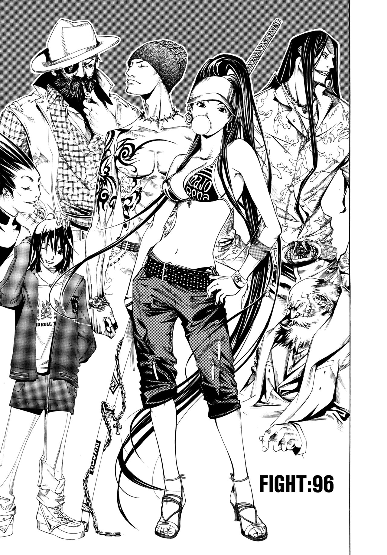 Tenjo Tenge (Covers & Chapter Title Cards) 108