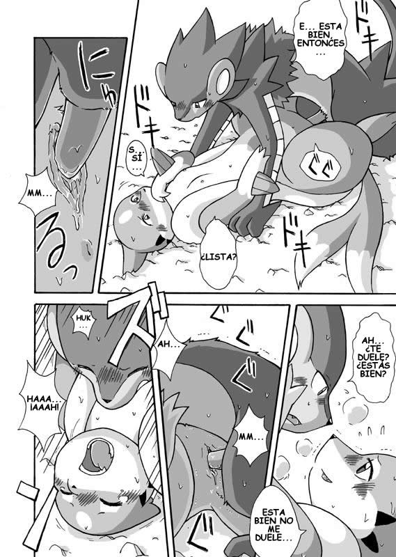 [Mikaduki Karasu] Kekka Yokereba Subete Yoshi | Lo Que Comienza Bien Termina Bien! (Pokémon) [Spanish] [Red Fox Makkan] 13