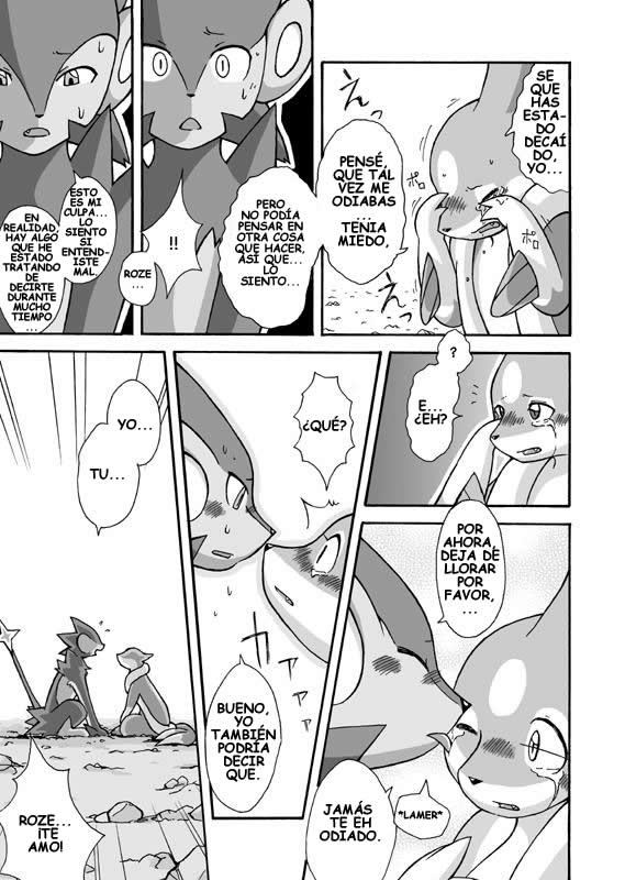 [Mikaduki Karasu] Kekka Yokereba Subete Yoshi | Lo Que Comienza Bien Termina Bien! (Pokémon) [Spanish] [Red Fox Makkan] 6